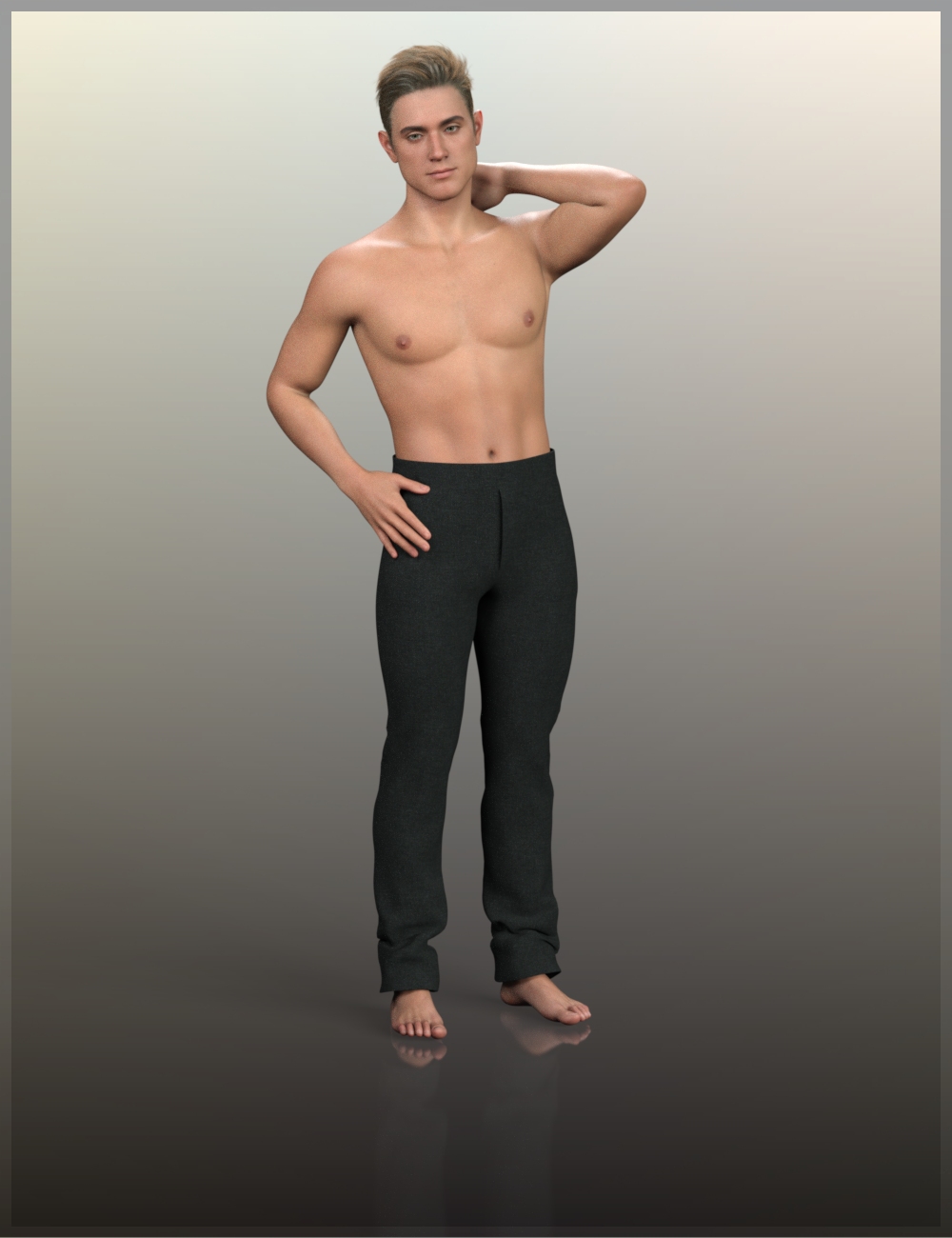 Masculine Classic Poses for Genesis 9 by: Handspan Studios, 3D Models by Daz 3D