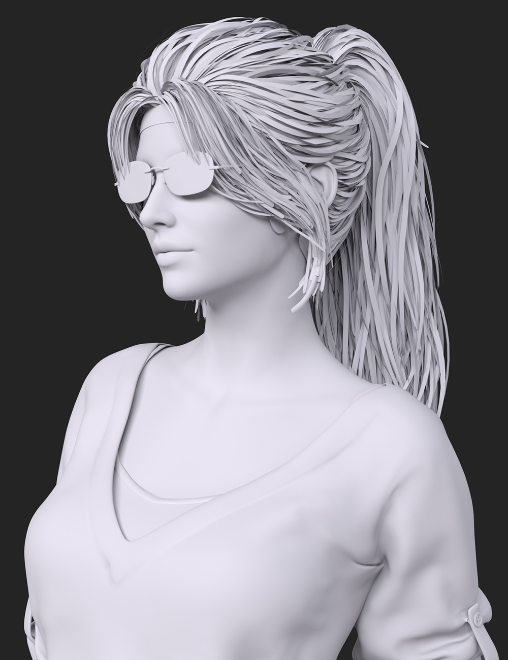 Elene Hair for Genesis 8 and 8.1 Females and Genesis 9 | Daz 3D