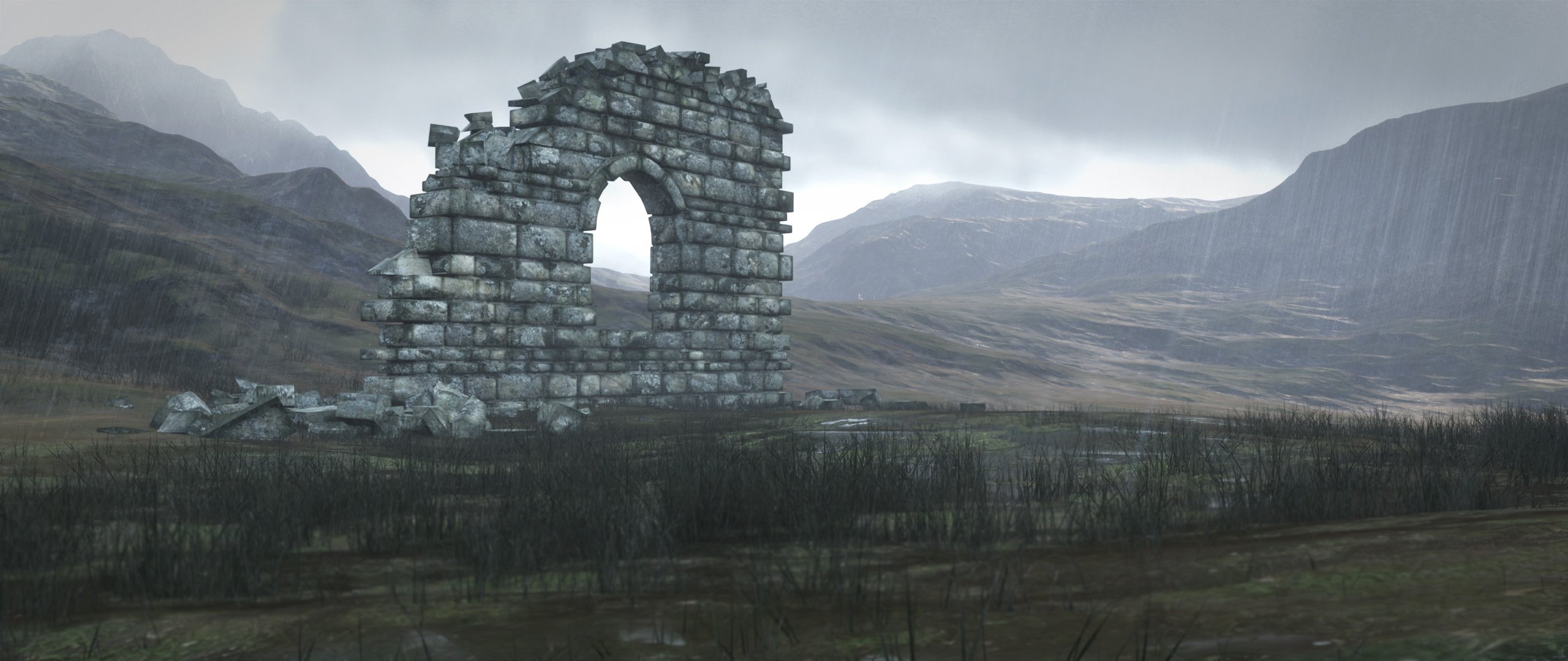 Mega Terrain: Highlands by: KindredArts, 3D Models by Daz 3D