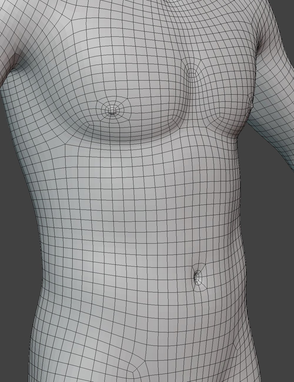 Geo-Grafting Navel and Nipples for Genesis 9 by: HerYun, 3D Models by Daz 3D