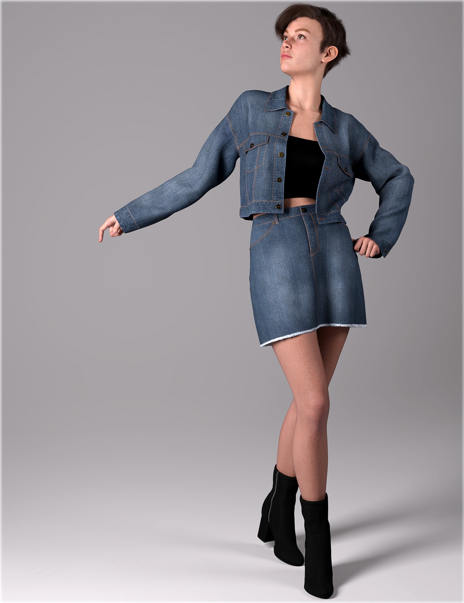 GENESIS DENIM JACKET main image 0