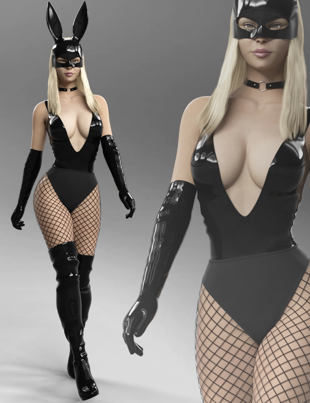 Party Costume for Genesis 8 and 8.1 Females by: B-Rock, 3D Models by Daz 3D