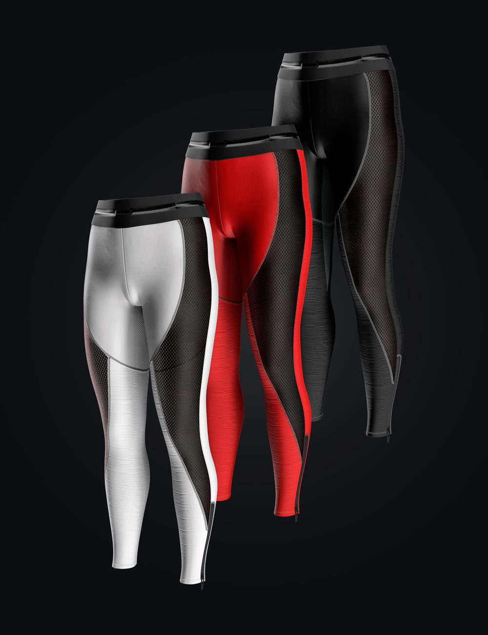 AJC Energy Sportswear Outfit for Genesis 9 by: adeilsonjc, 3D Models by Daz 3D