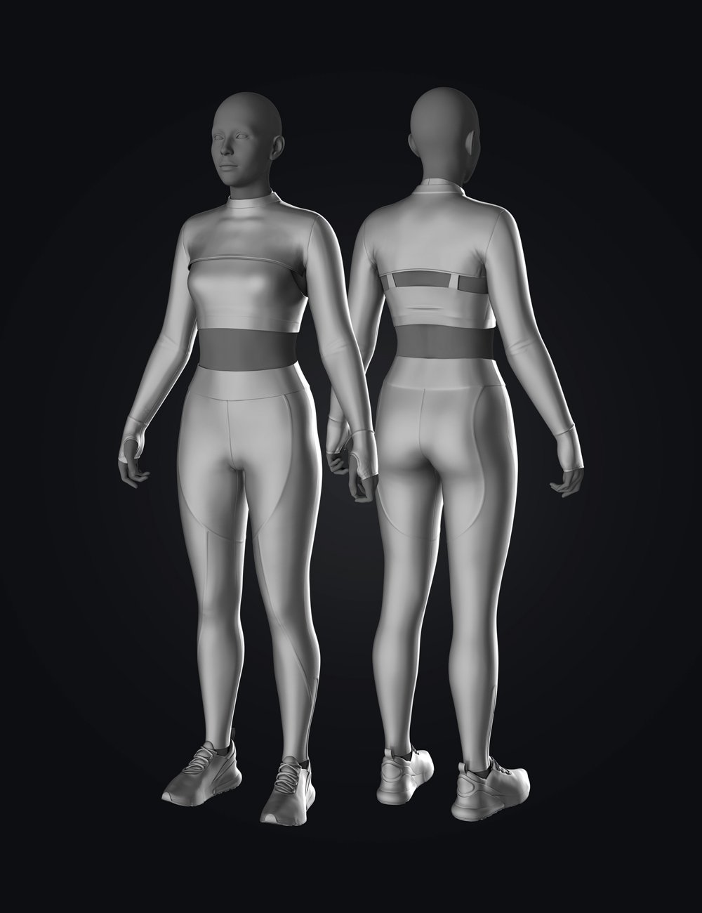 AJC Energy Sportswear Outfit for Genesis 9 AJC Energy Sportswear Outfit for Genesis 9 by: adeilsonjc, 3D Models by Daz 3D