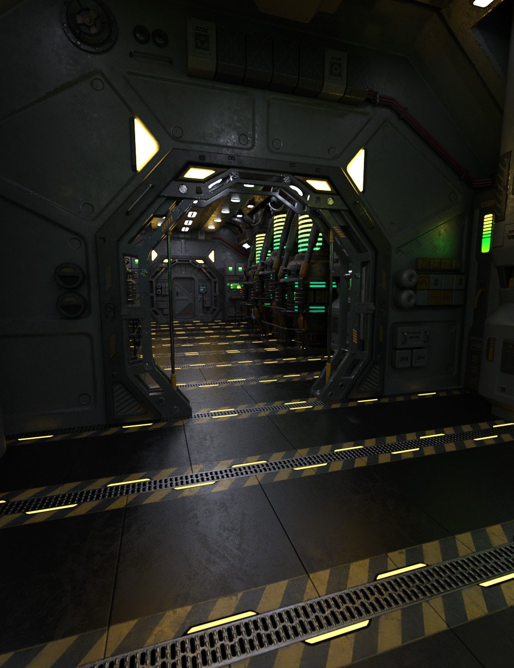 Sci-Fi Flooring Iray Shaders Sci-Fi Flooring Iray Shaders by: ForbiddenWhispers, 3D Models by Daz 3D