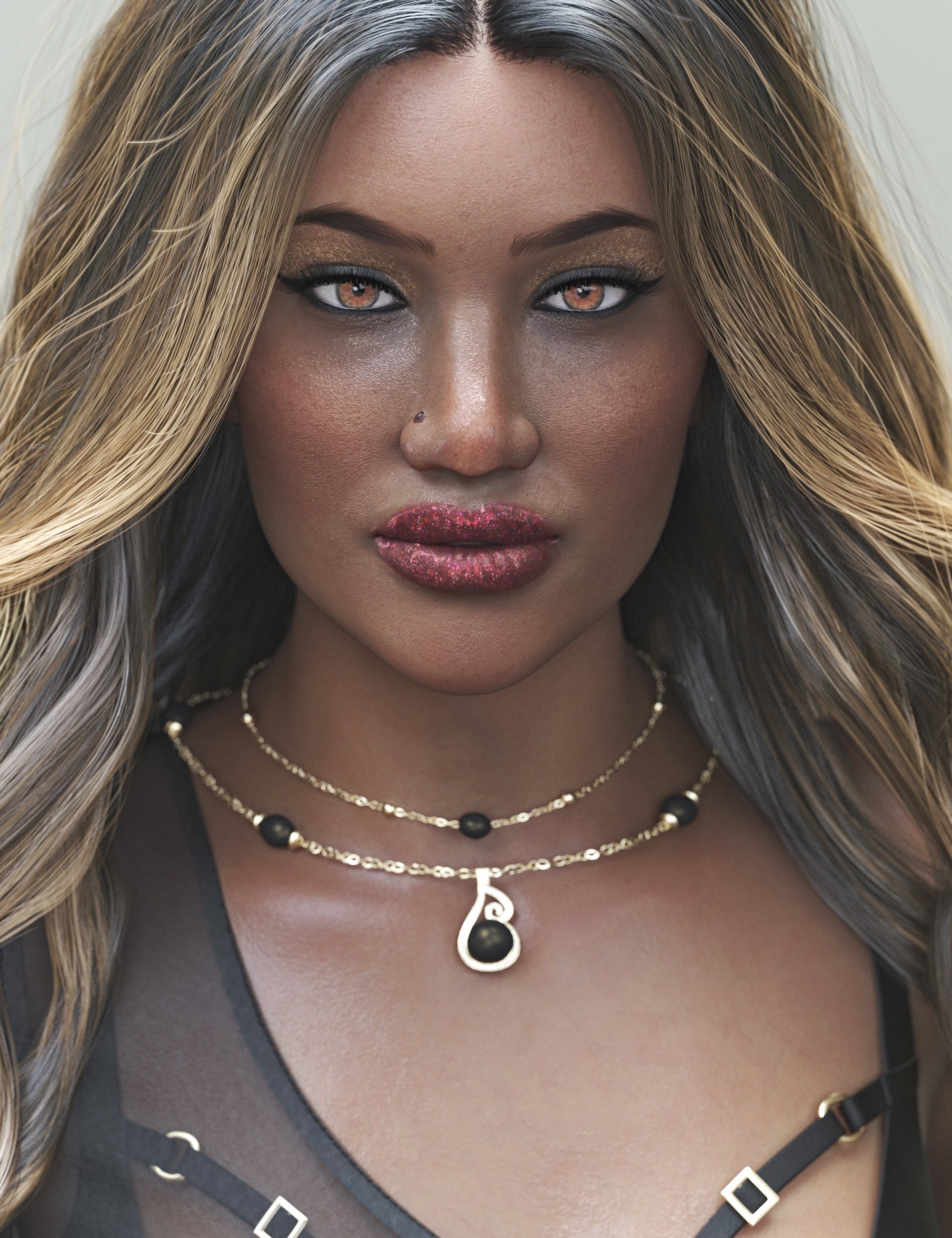 EM3D Lisha HD for Genesis 9 | Daz 3D