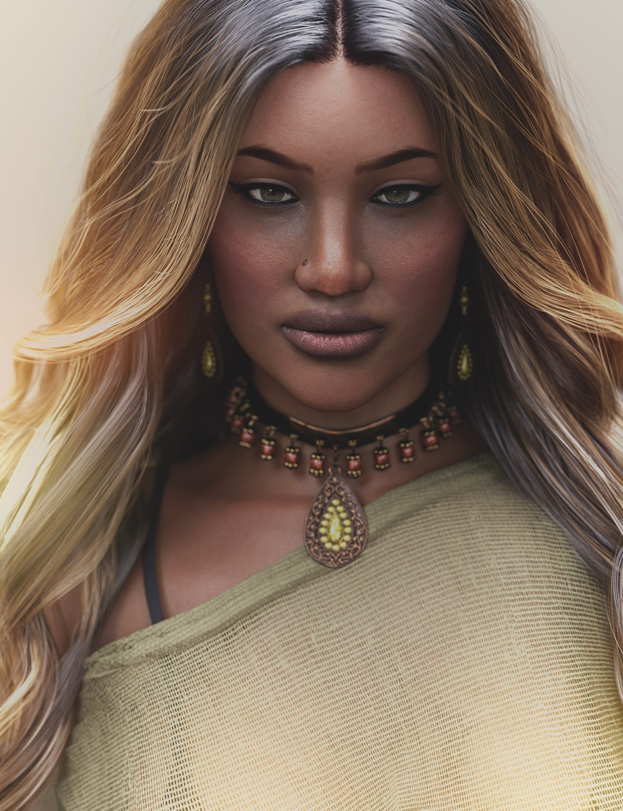 EM3D Lisha HD for Genesis 9 | Daz 3D