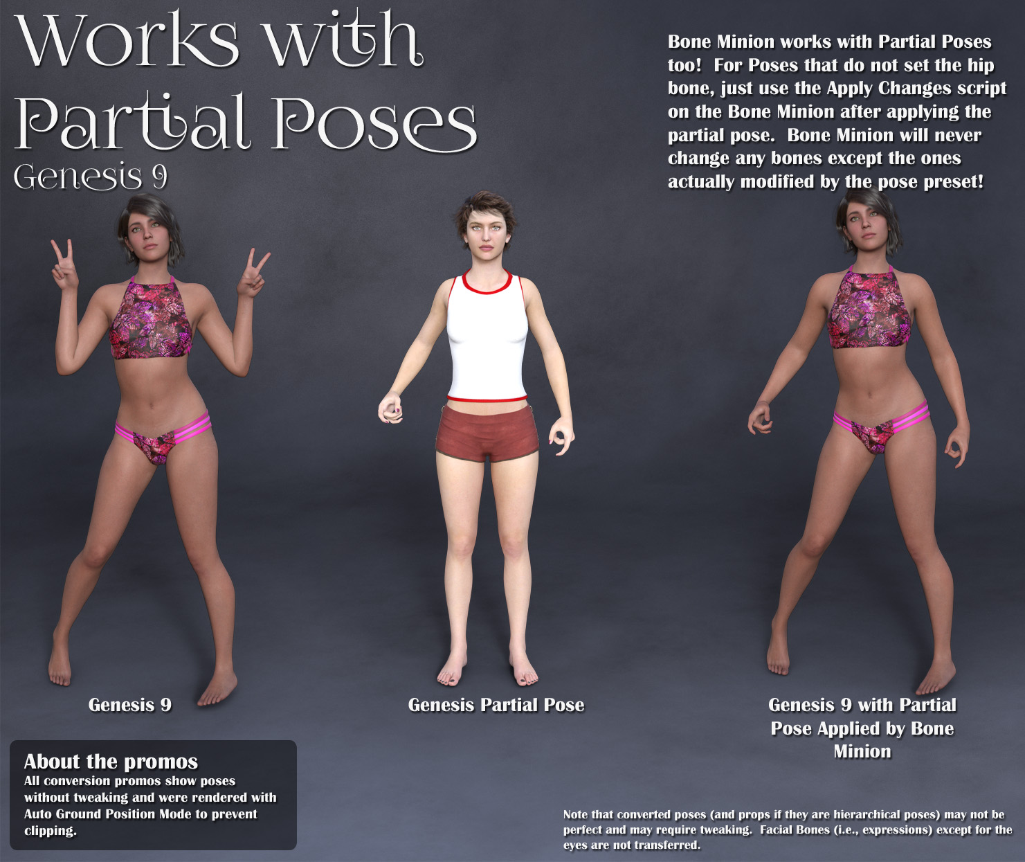 Ultimate Pose Converter Bundle For Genesis 9 Daz 3d