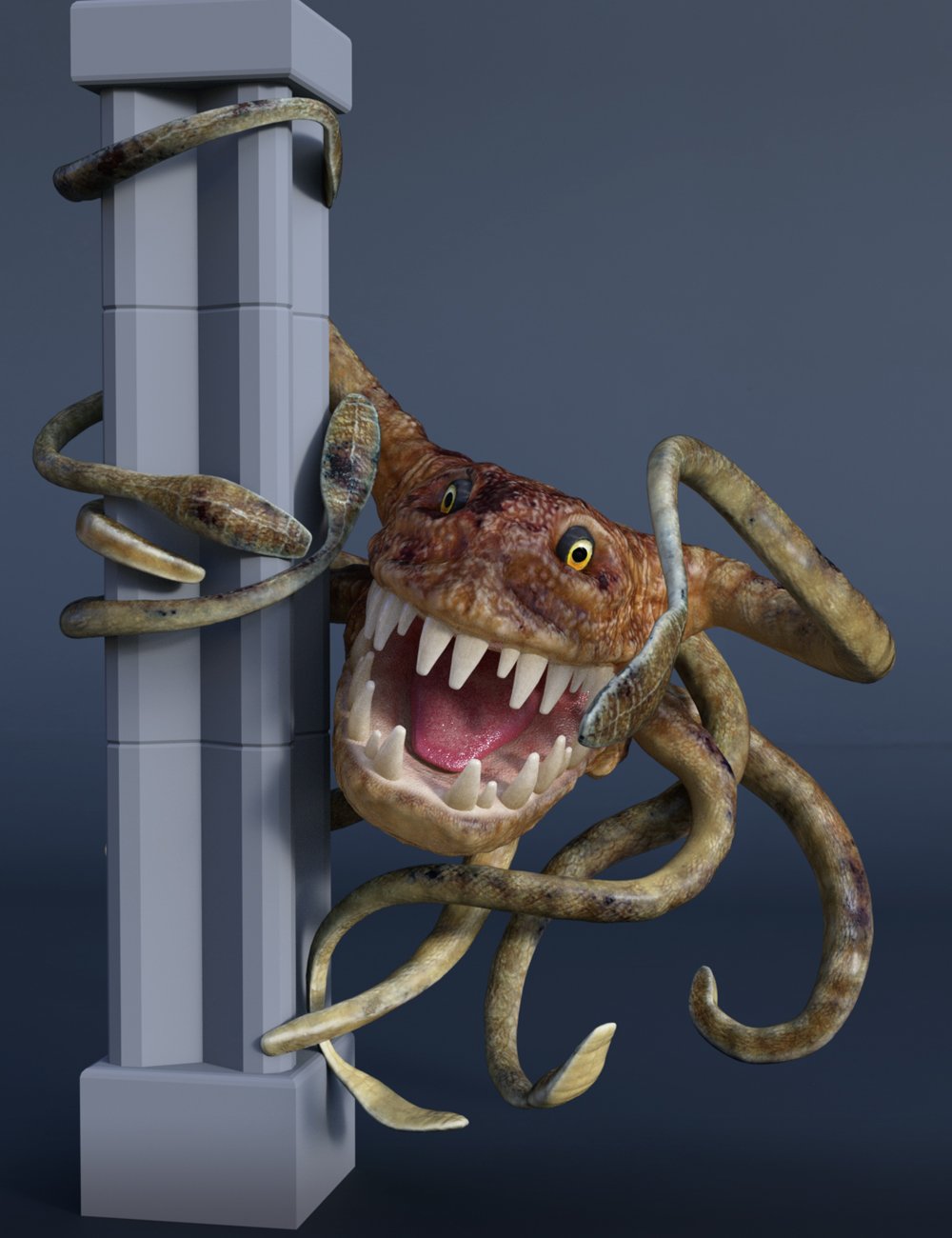EArkham's ZWorld Orb Beast of Many Arms EArkham's ZWorld Orb Beast of Many Arms by: E-Arkham, 3D Models by Daz 3D