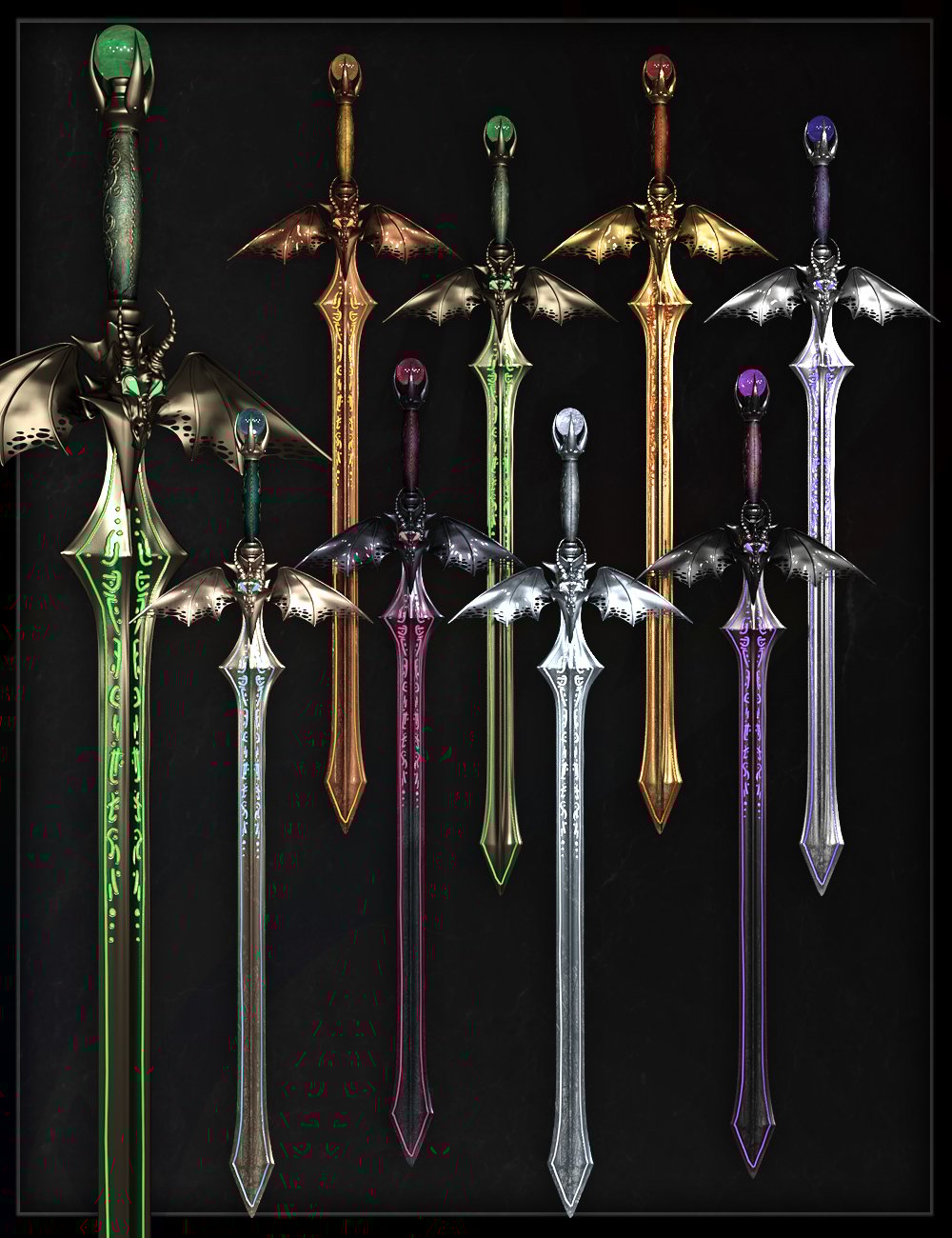 Hex Arcanum Arsenal for Genesis 8 Female and Genesis 9 Hex Arcanum Arsenal for Genesis 8 Female and Genesis 9 by: IgnisSerpentus, 3D Models by Daz 3D