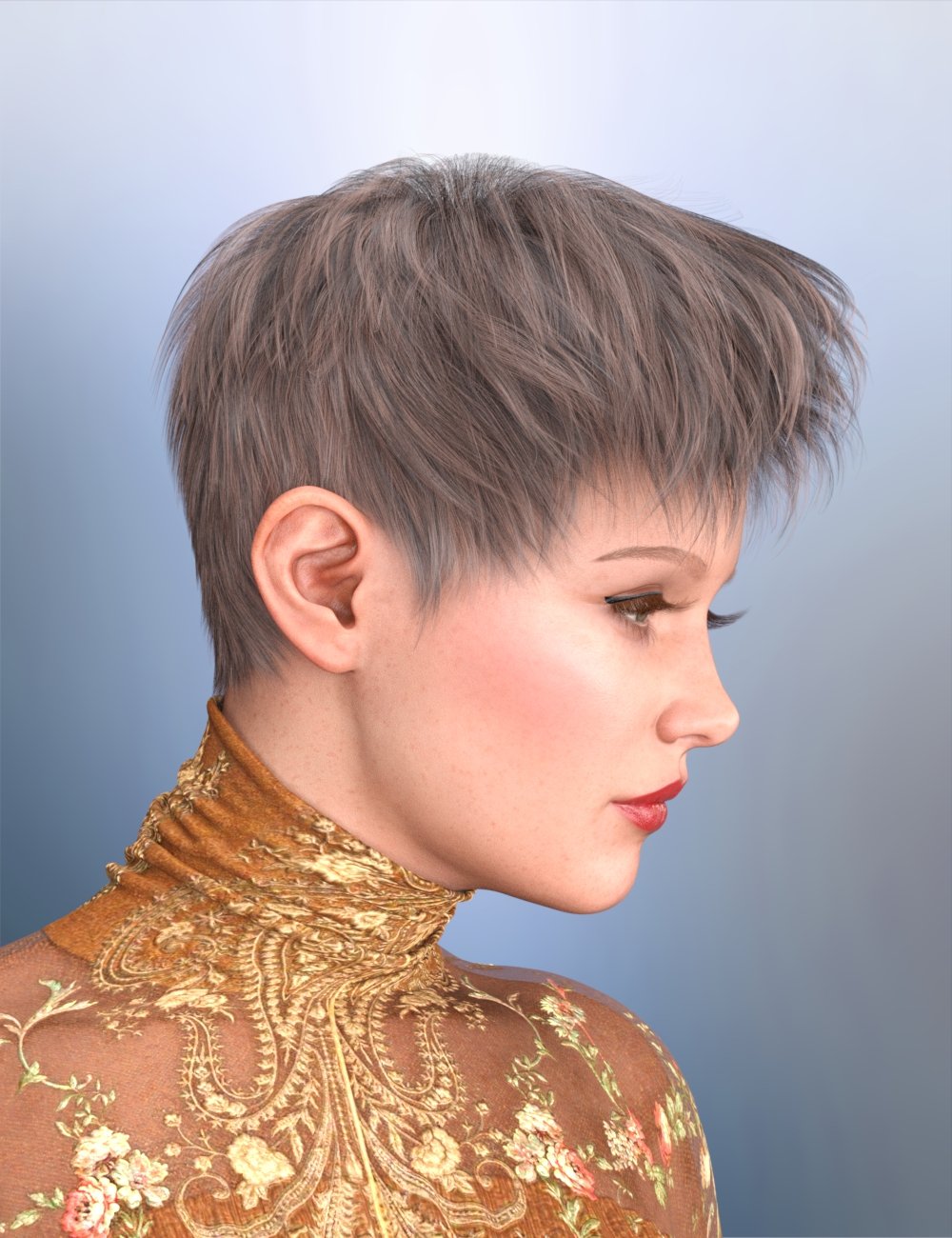 dForce Newton Hair for Genesis 9 dForce Newton Hair for Genesis 9 by: RedzStudio, 3D Models by Daz 3D