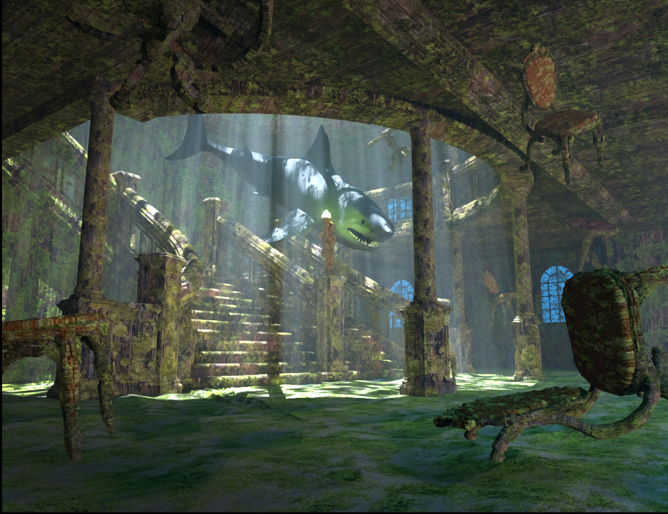 Underwater Relics Shaders Iray Underwater Relics Shaders Iray by: Marshian, 3D Models by Daz 3D