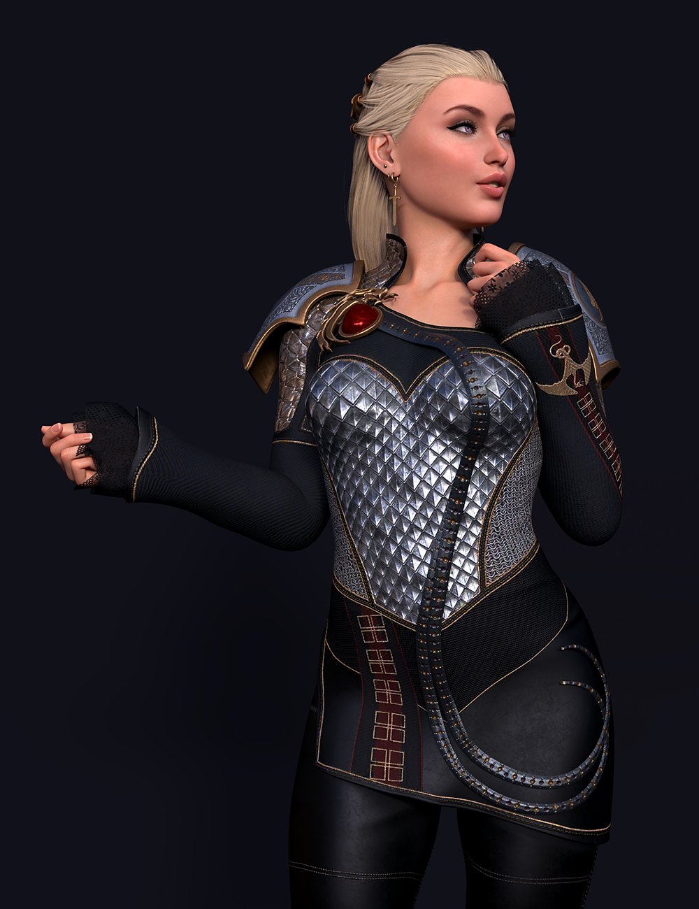 Dragon Rider Outfit for Genesis 9, 8, and 8.1 | Daz 3D