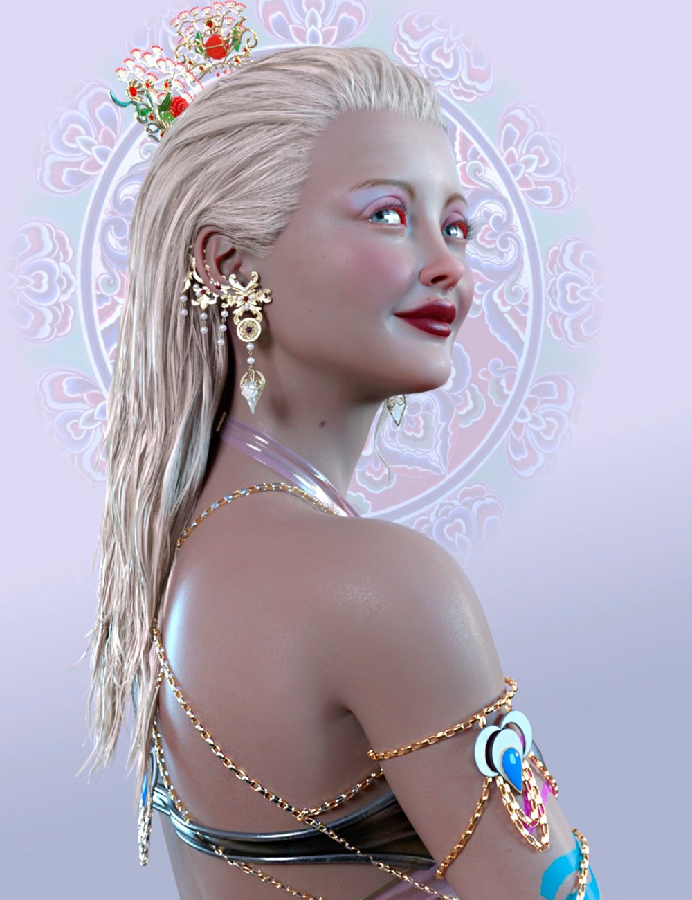 ECK Deva for Genesis 8.1 Female by: Elianeck, 3D Models by Daz 3D