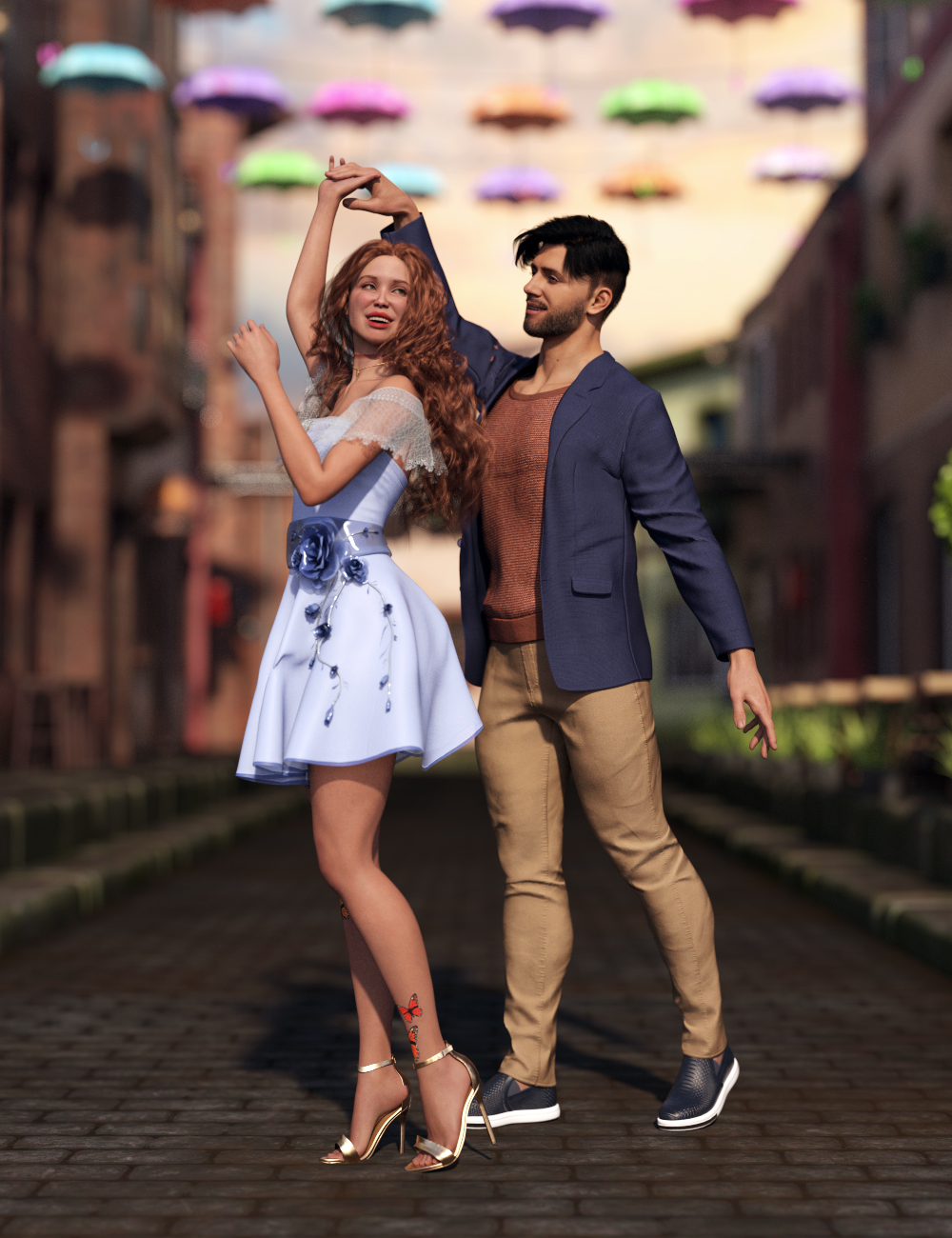 Josie 9 Nightlife Bundle Daz 3D