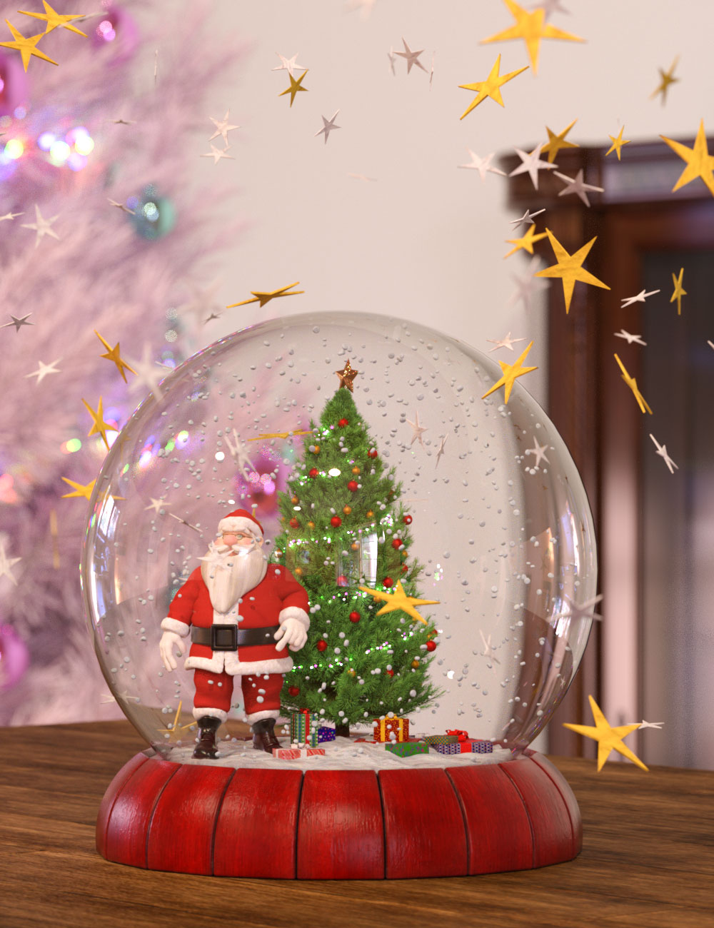 Snow Globe Your World by: V3Digitimes, 3D Models by Daz 3D