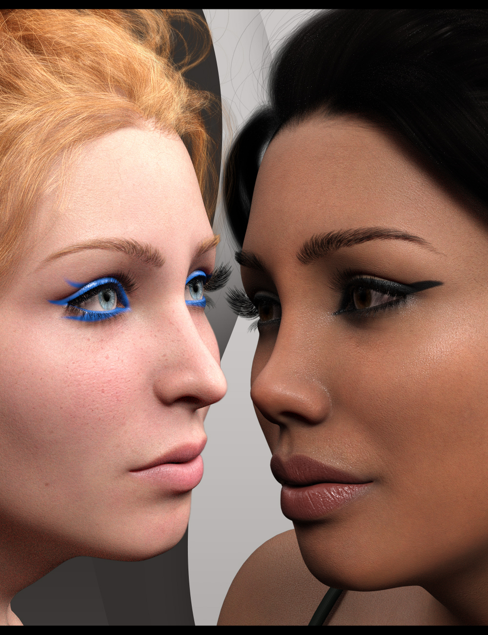 Twizted MakeUp Eyeliner MR for Genesis 9 by: TwiztedMetal, 3D Models by Daz 3D