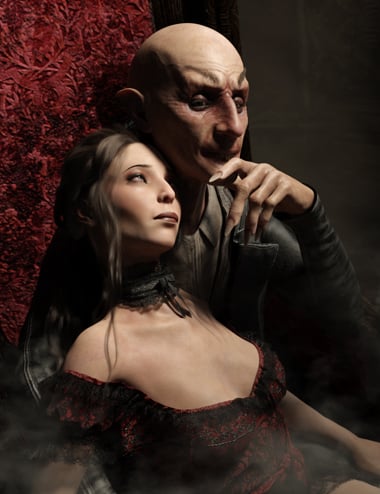 SHADOW OF THE VAMPIRE 吸血鬼ノスフェラトゥ　ガレージキット Nosferatu Bundle for Genesis 9 | Daz 3D
