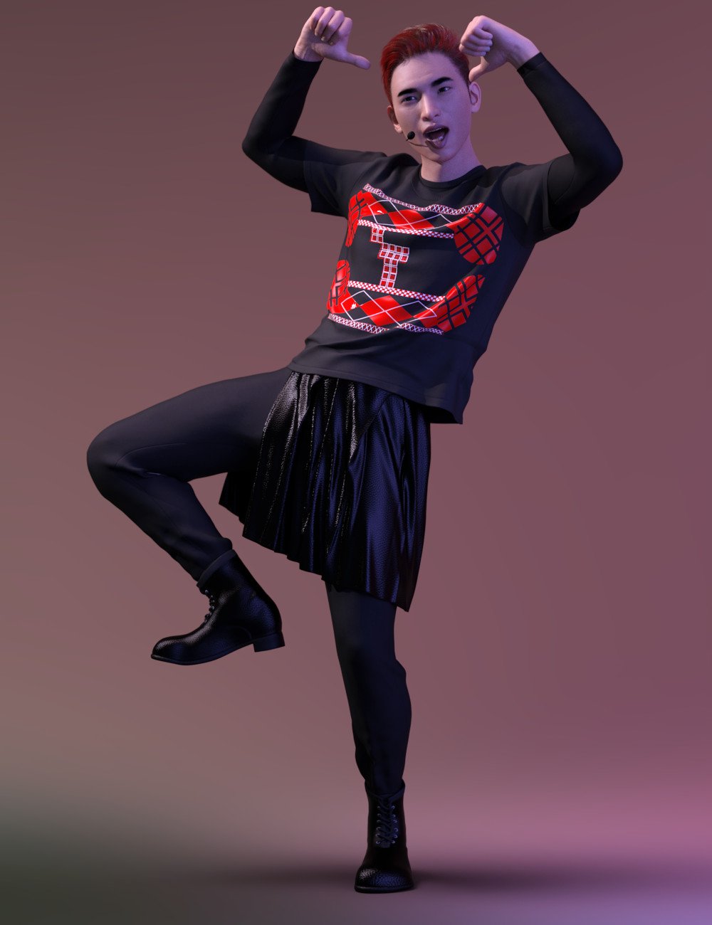 dForce BlockZ Outfit for Genesis 8 and 8.1 Males dForce BlockZ Outfit for Genesis 8 and 8.1 Males by: Leviathan, 3D Models by Daz 3D