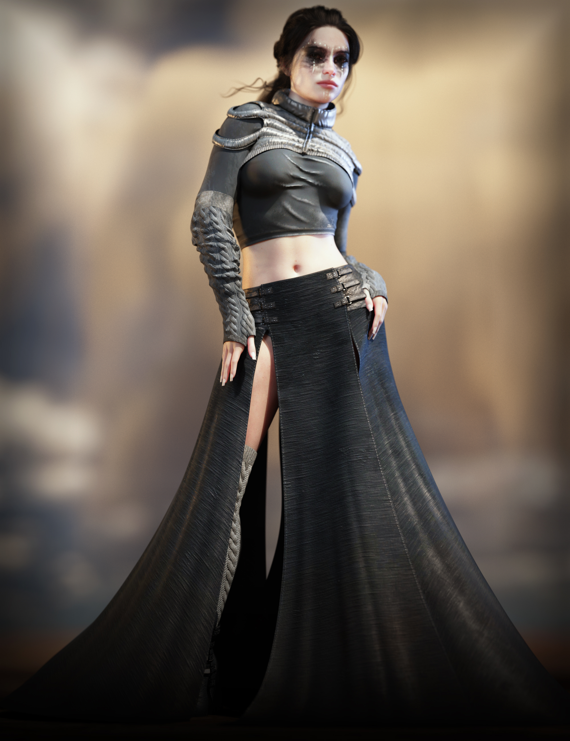 dForce CB Destinus Clothing Set for Genesis 8 and 8.1 Females | Daz 3D
