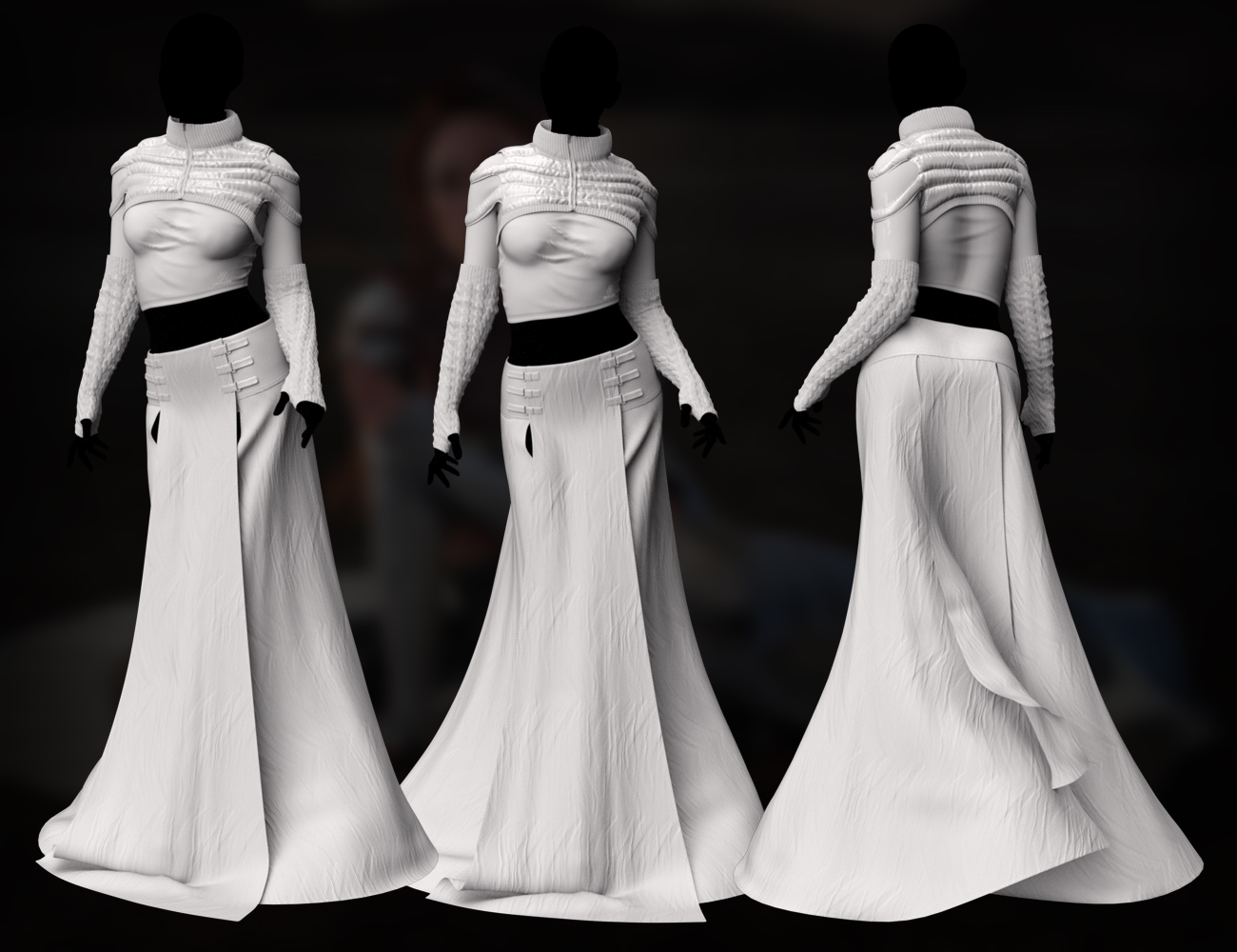 dForce CB Destinus Clothing Set for Genesis 8 and 8.1 Females | Daz 3D