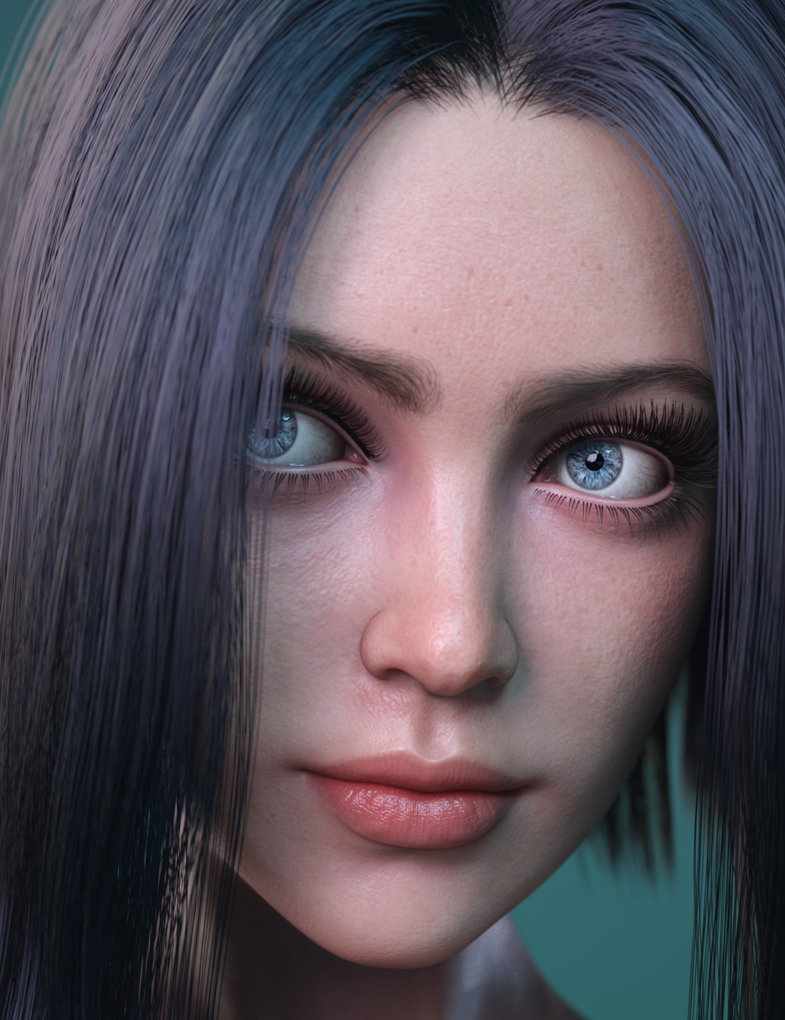 HM Bellah Add-On 8k Skin Textures | Daz 3D