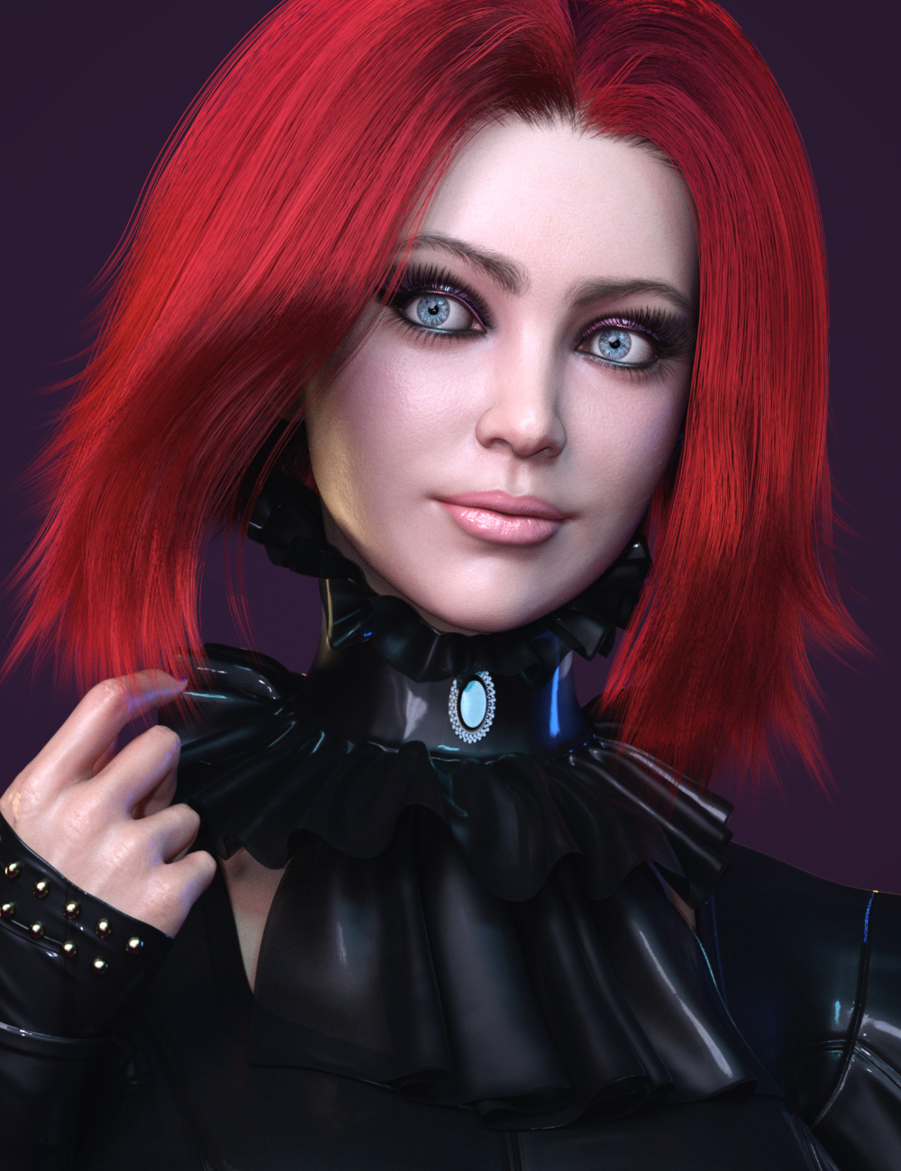 HM Bellah Makeup for Genesis 9 by: HM, 3D Models by Daz 3D