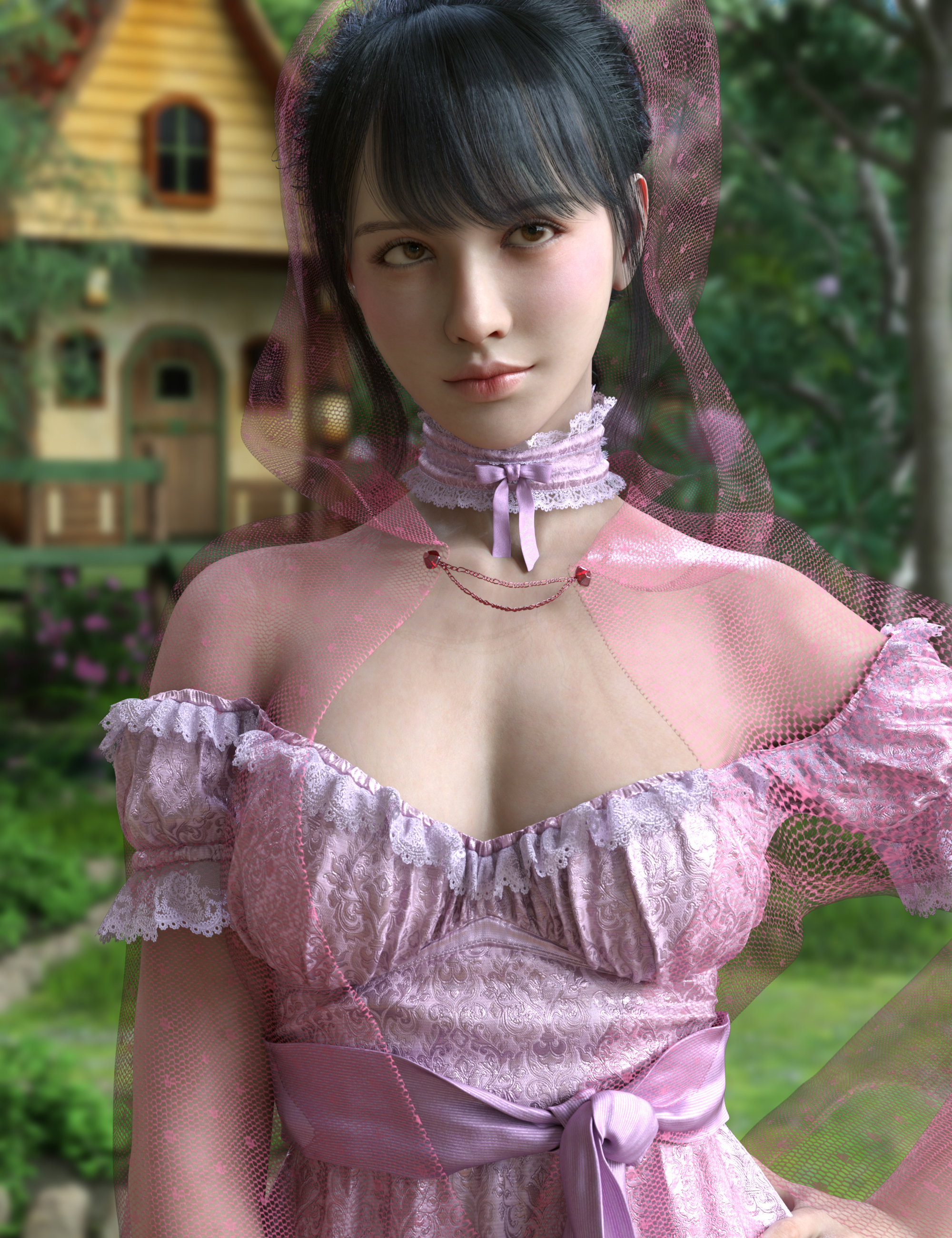 Vo Yonina HD for Genesis 9 by: VOOTW, 3D Models by Daz 3D
