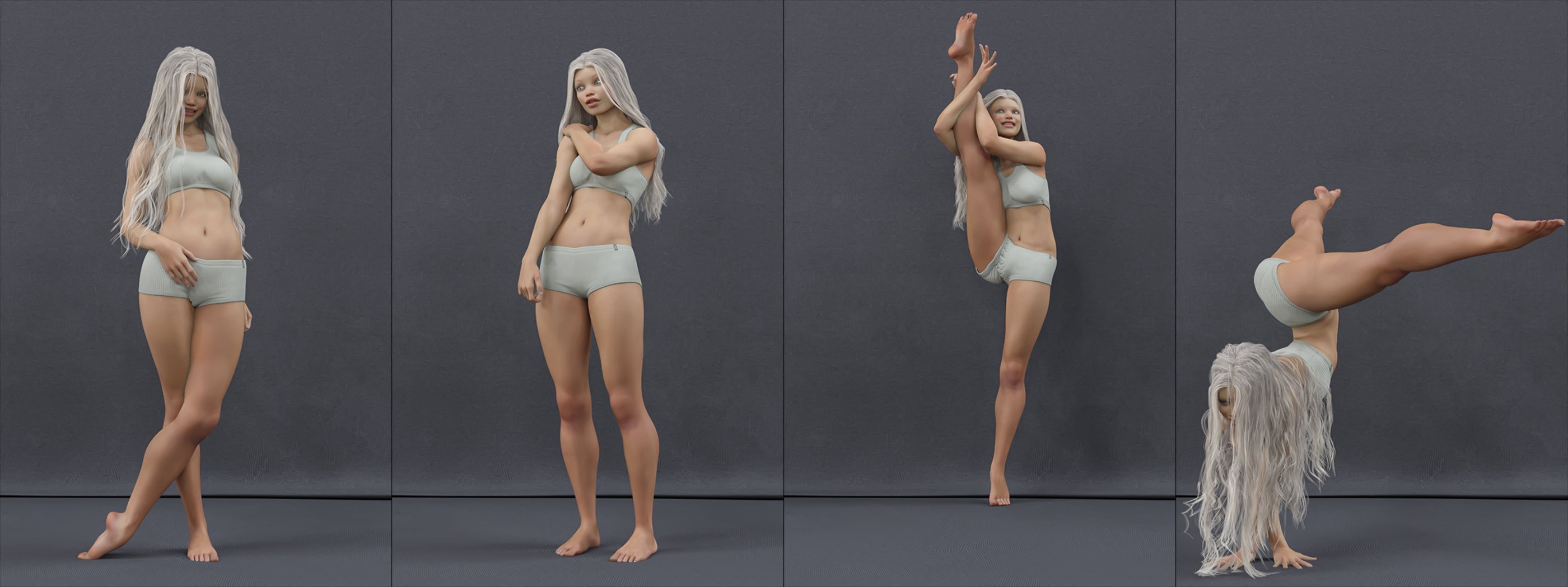 Delightful Poses for Genesis 8, 8.1, and 9 by: Aeon Soul, 3D Models by Daz 3D