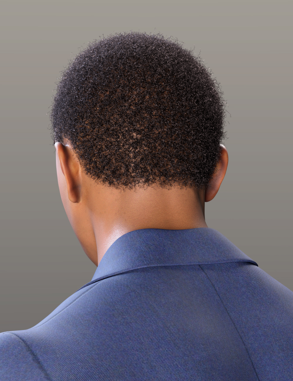 Tyler Curly Hair and Brows for Genesis 9 by: Virtual_World, 3D Models by Daz 3D