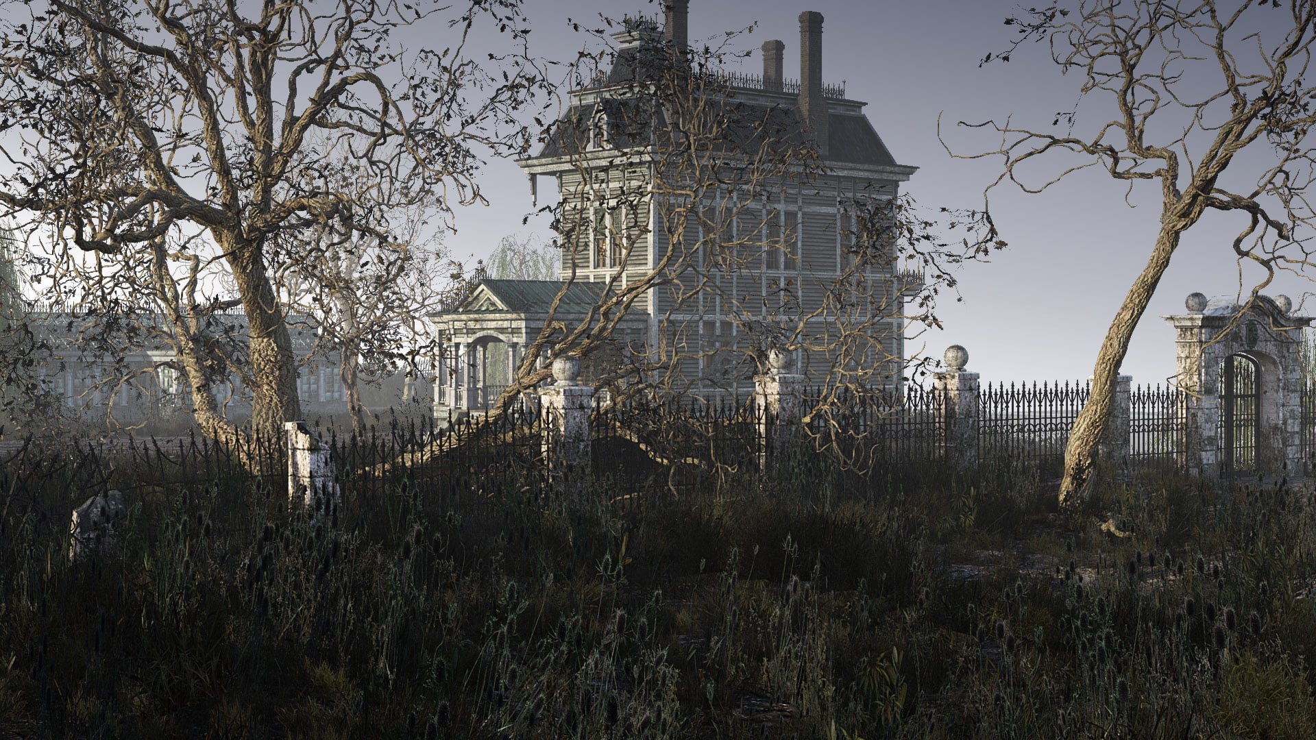 Old Victorian House Bundle Daz 3d