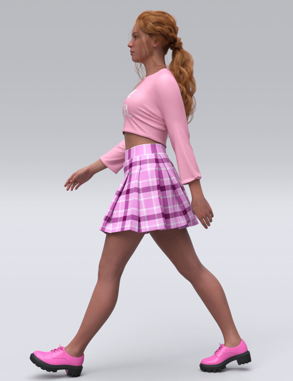 Runway Animation for Genesis 9 by: Havanalibere, 3D Models by Daz 3D