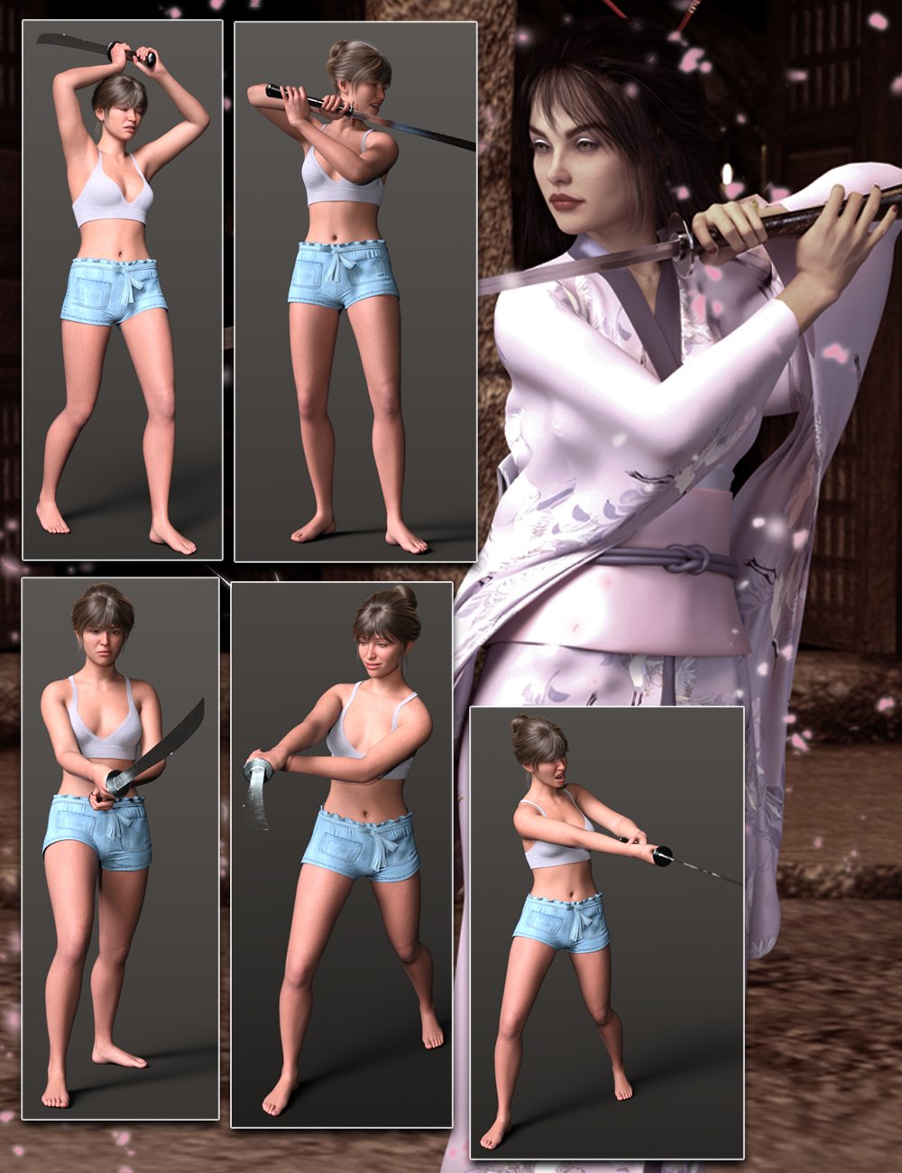 Go Action Poses and Props for Genesis 9 Go Action Poses and Props for Genesis 9 by: Pixelunashadownet, 3D Models by Daz 3D