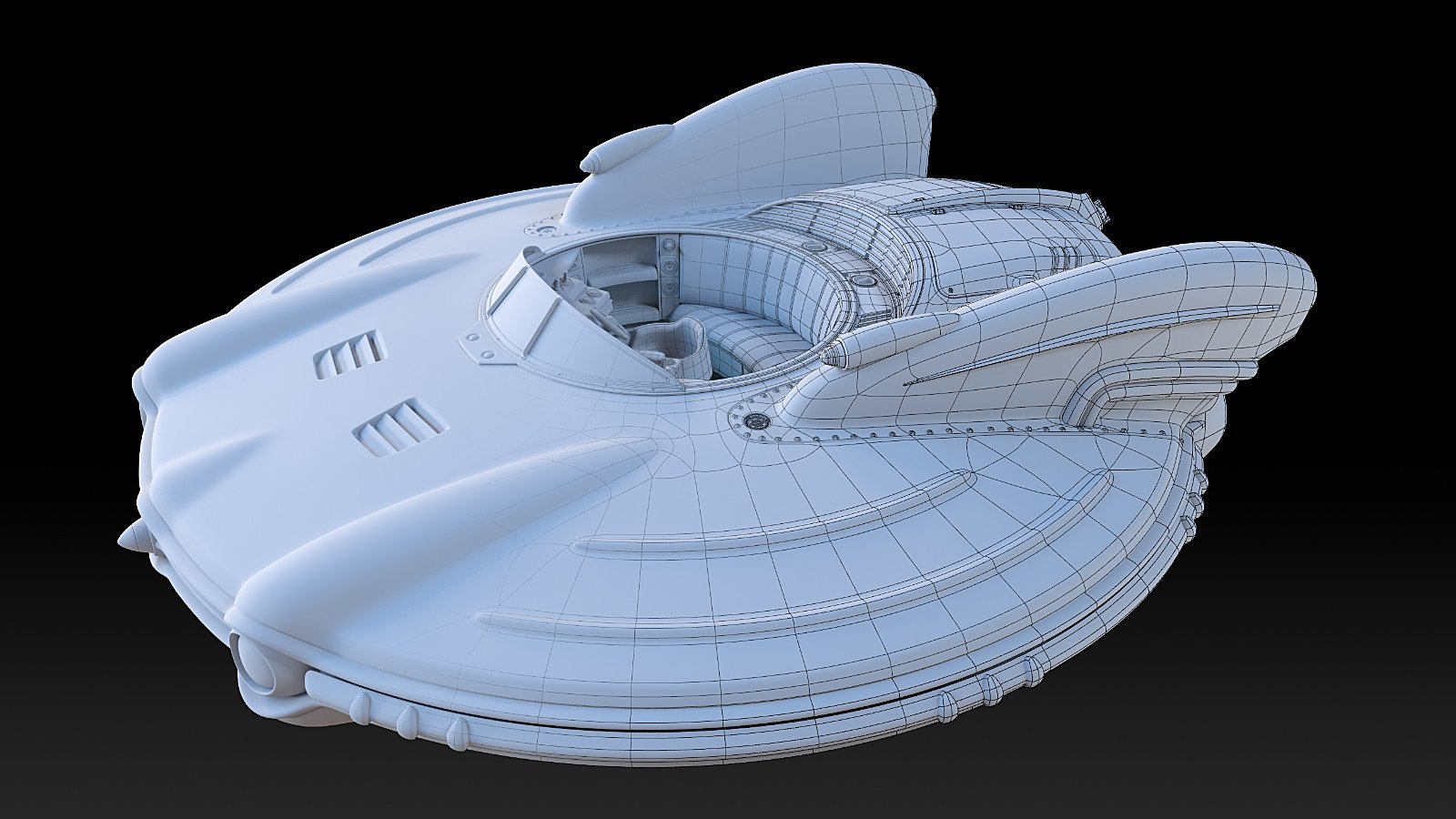 STF Retro UFO STF Retro UFO by: StrangefateRoguey, 3D Models by Daz 3D