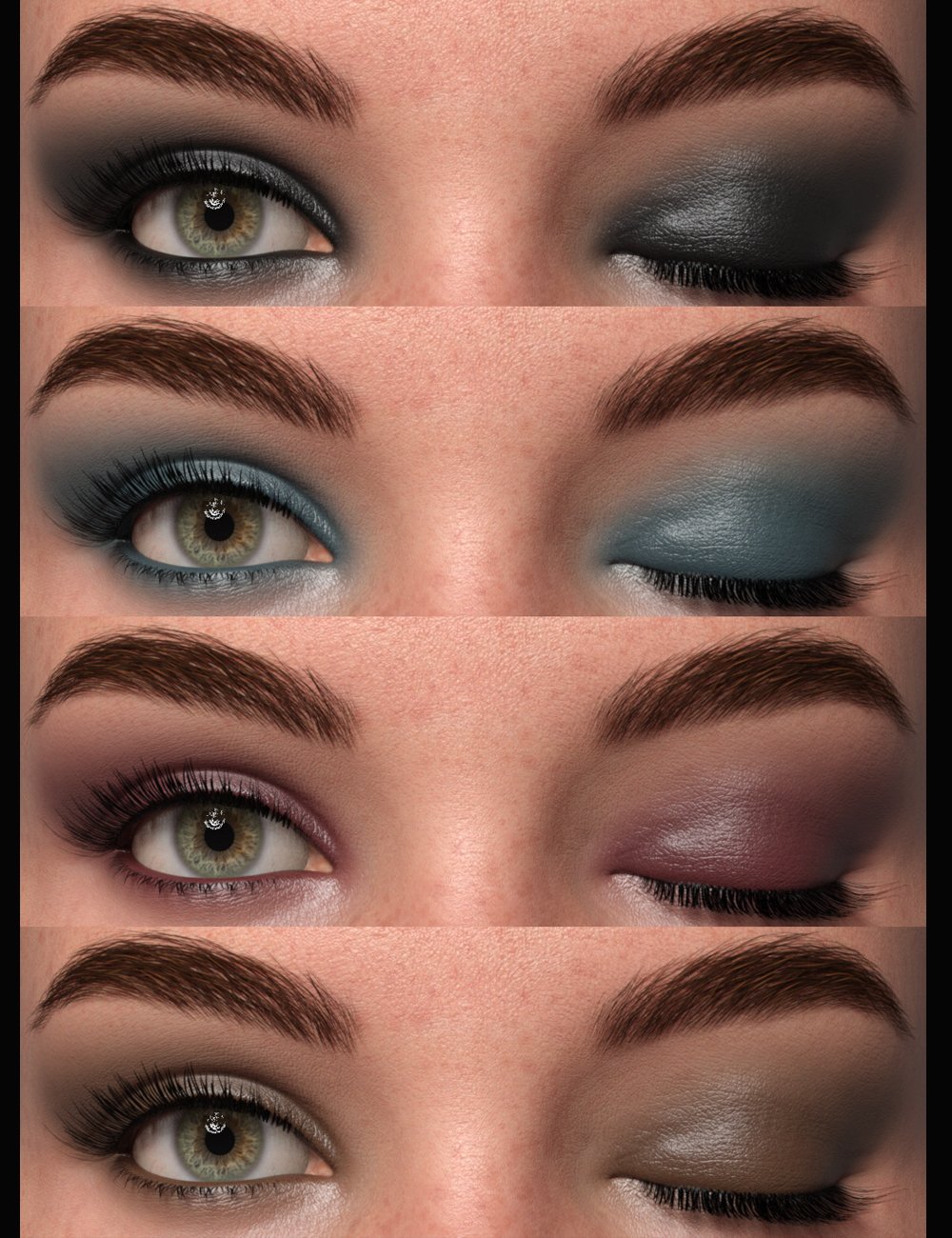 P3D Make Up Set for Genesis 9 P3D Make Up Set for Genesis 9 by: P3Design, 3D Models by Daz 3D