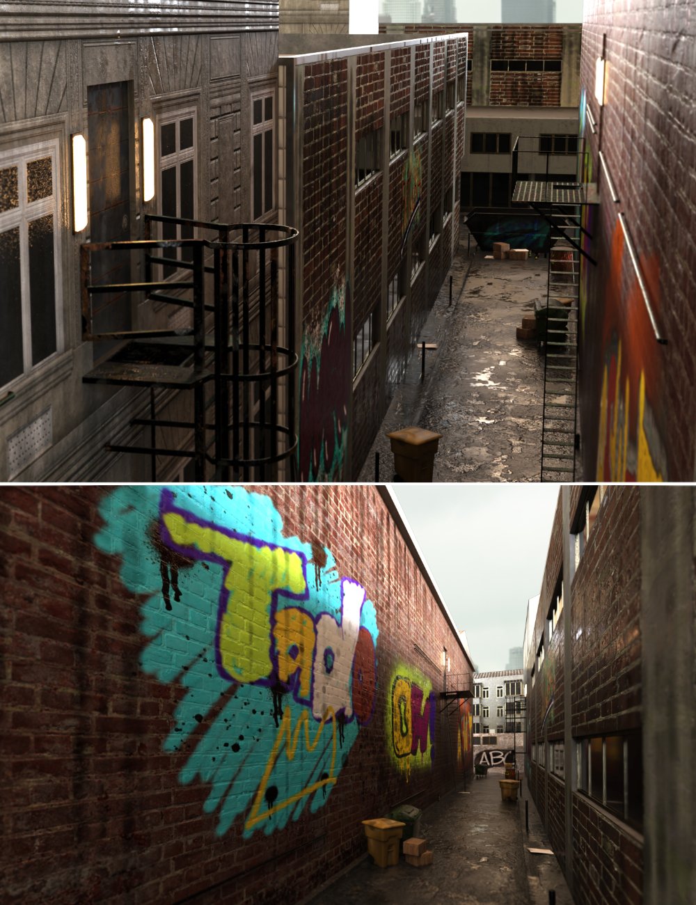 Street Way by: bituka3d, 3D Models by Daz 3D