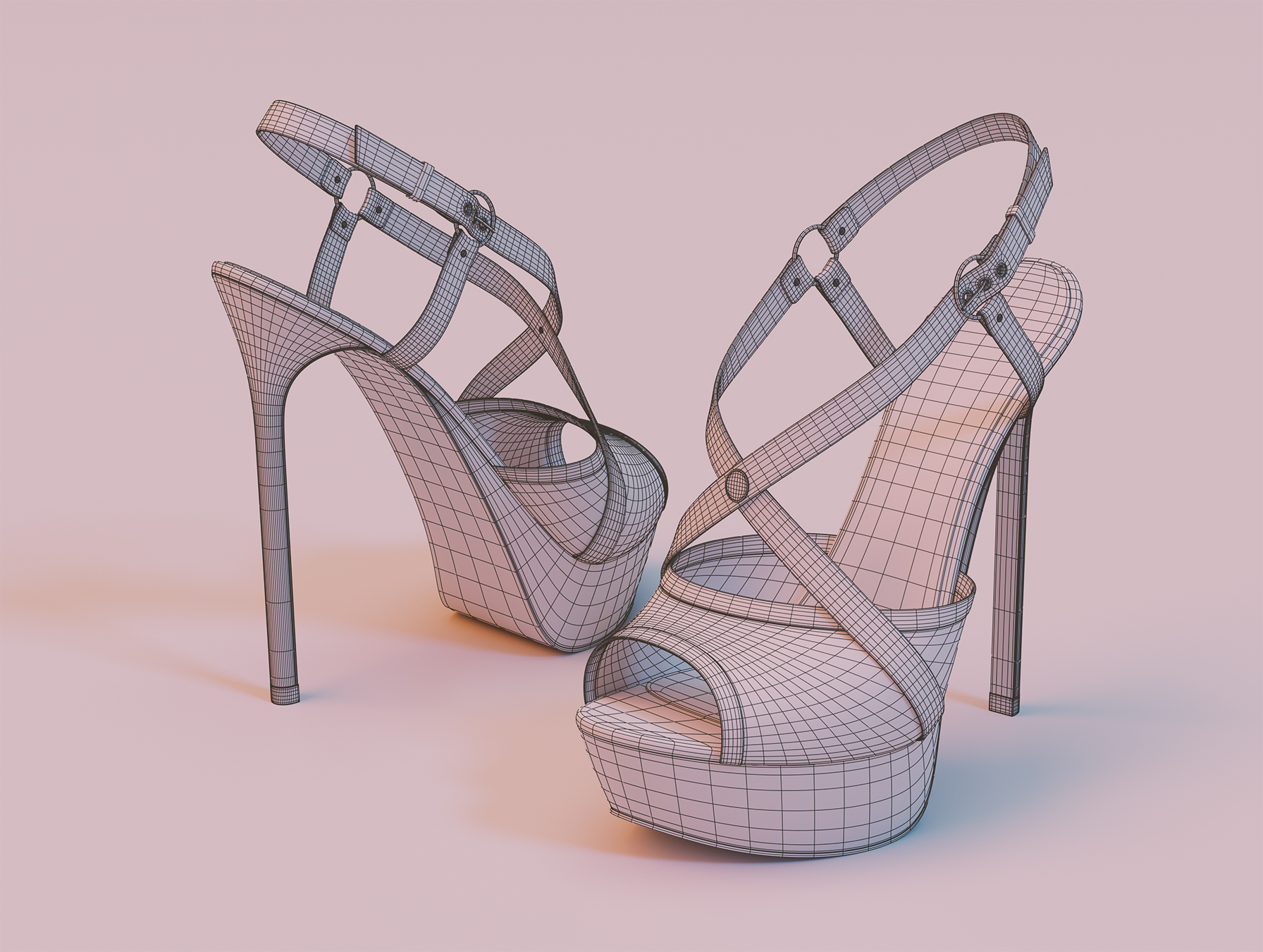 Mirana High Heels for Genesis 8 and 9 by: PrefoX, 3D Models by Daz 3D