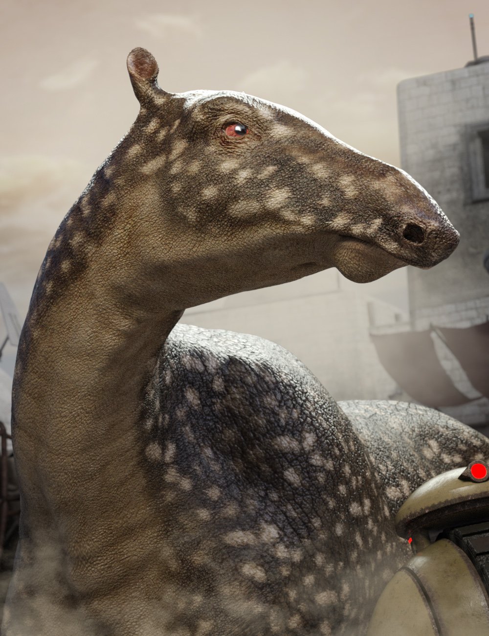 Tapirdary for Daz Horse 3 by: RawArt, 3D Models by Daz 3D