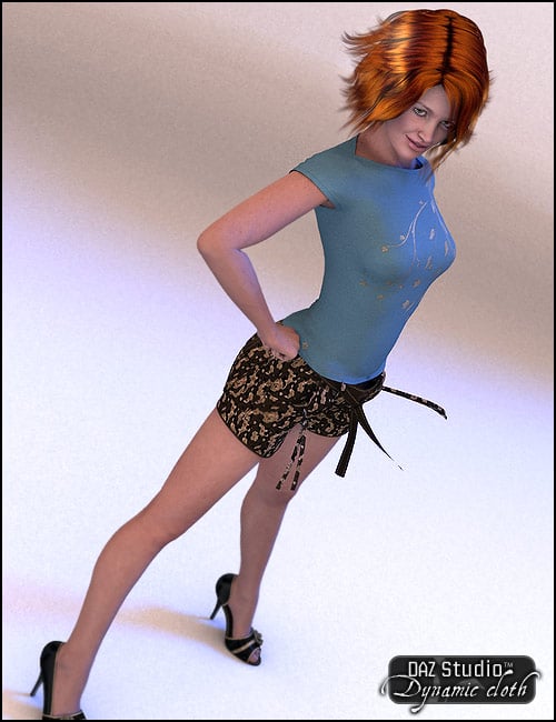 Urban Cargo Pants and Top Urban Cargo Pants and Top by: OptiTex, 3D Models by Daz 3D