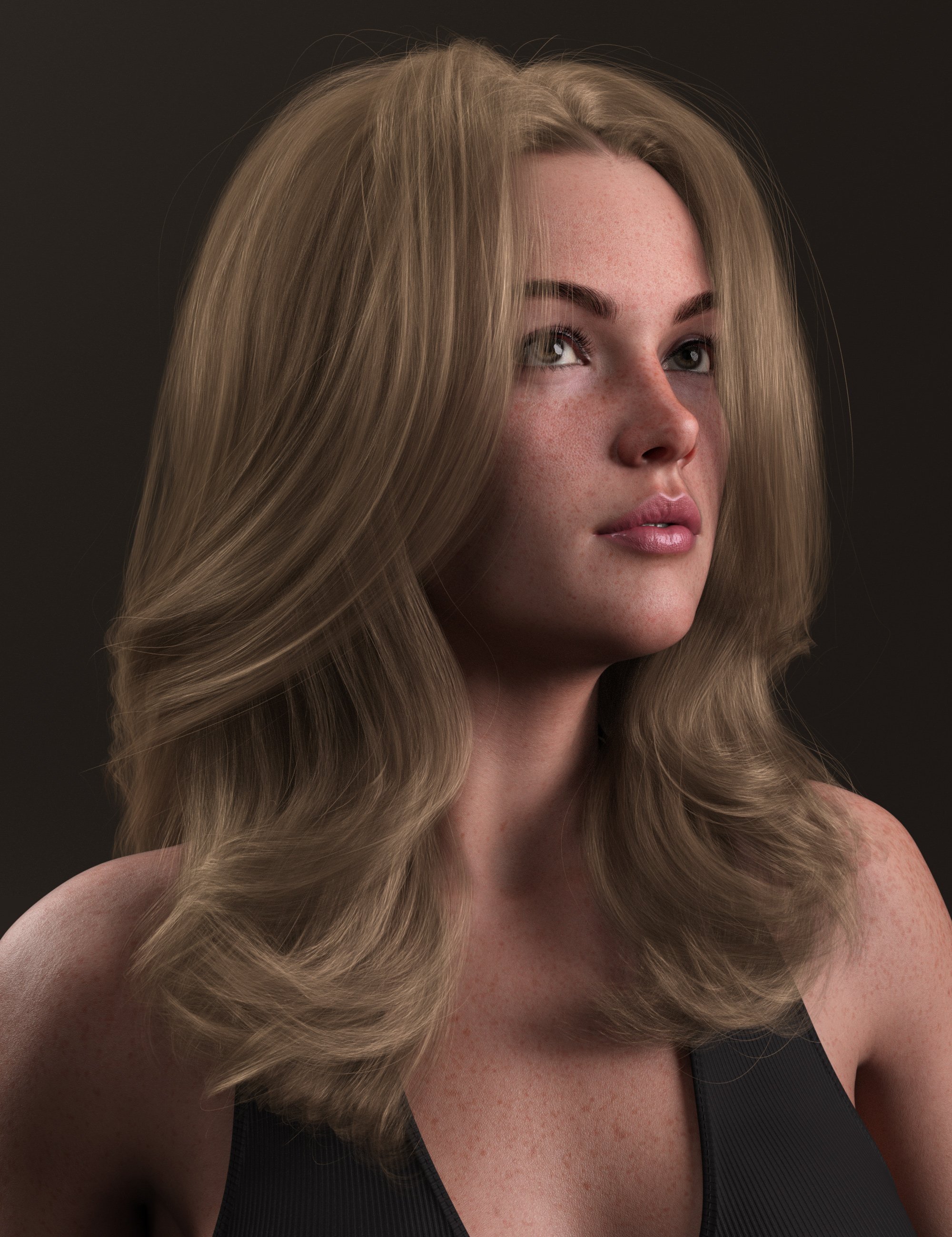Glamorous Style Hair for Genesis 8 and 9 Glamorous Style Hair for Genesis 8 and 9 by: outoftouch, 3D Models by Daz 3D