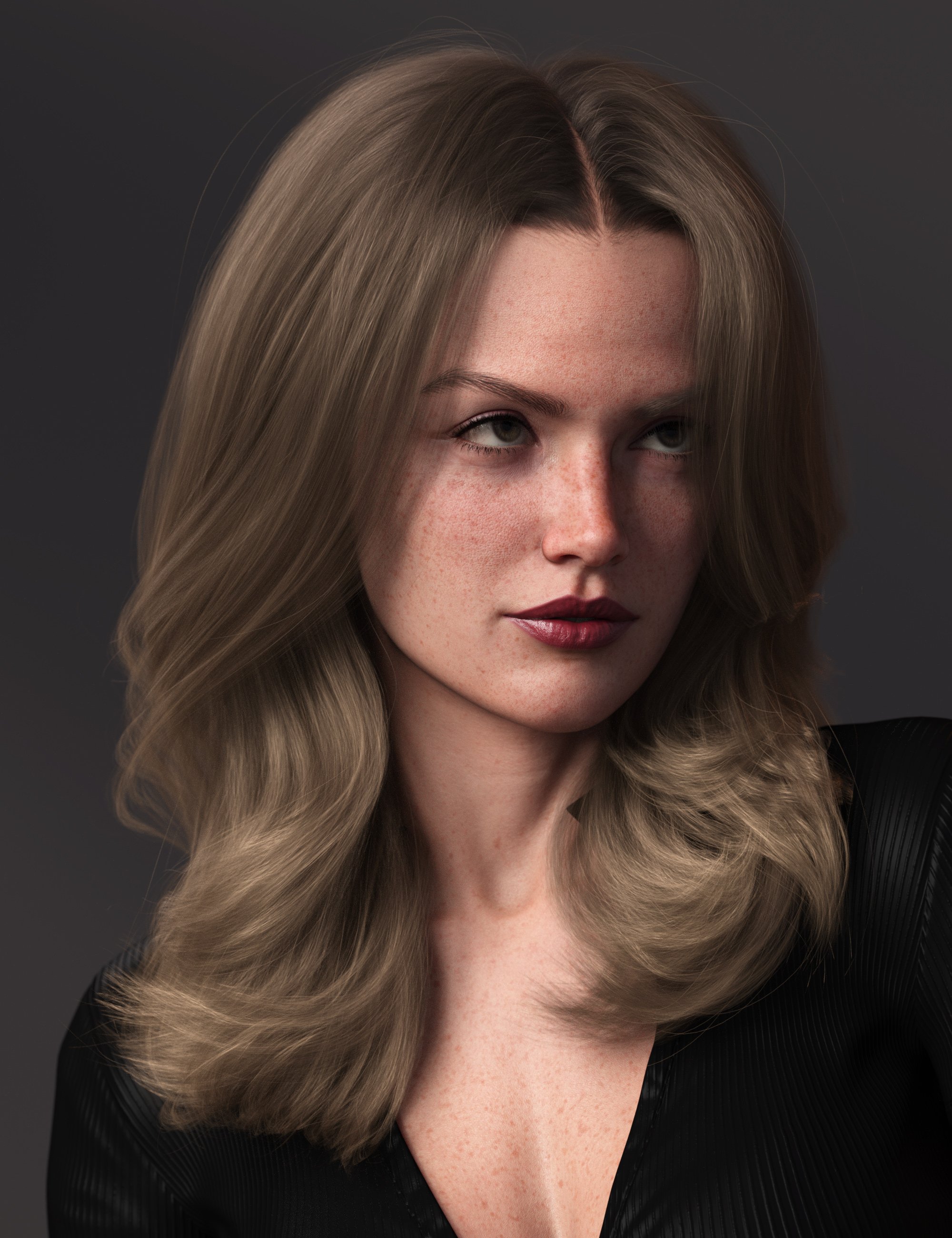 Glamorous Style Hair for Genesis 8 and 9 Glamorous Style Hair for Genesis 8 and 9 by: outoftouch, 3D Models by Daz 3D