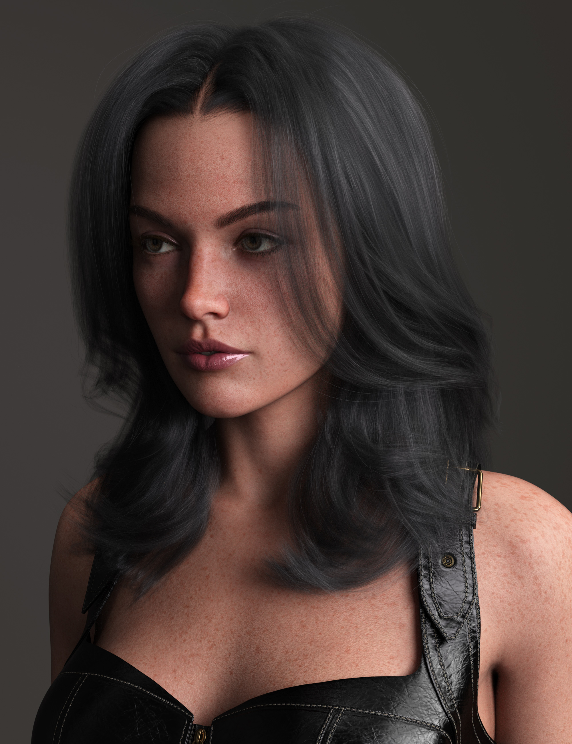 Glamorous Style Hair for Genesis 8 and 9 by: outoftouch, 3D Models by Daz 3D