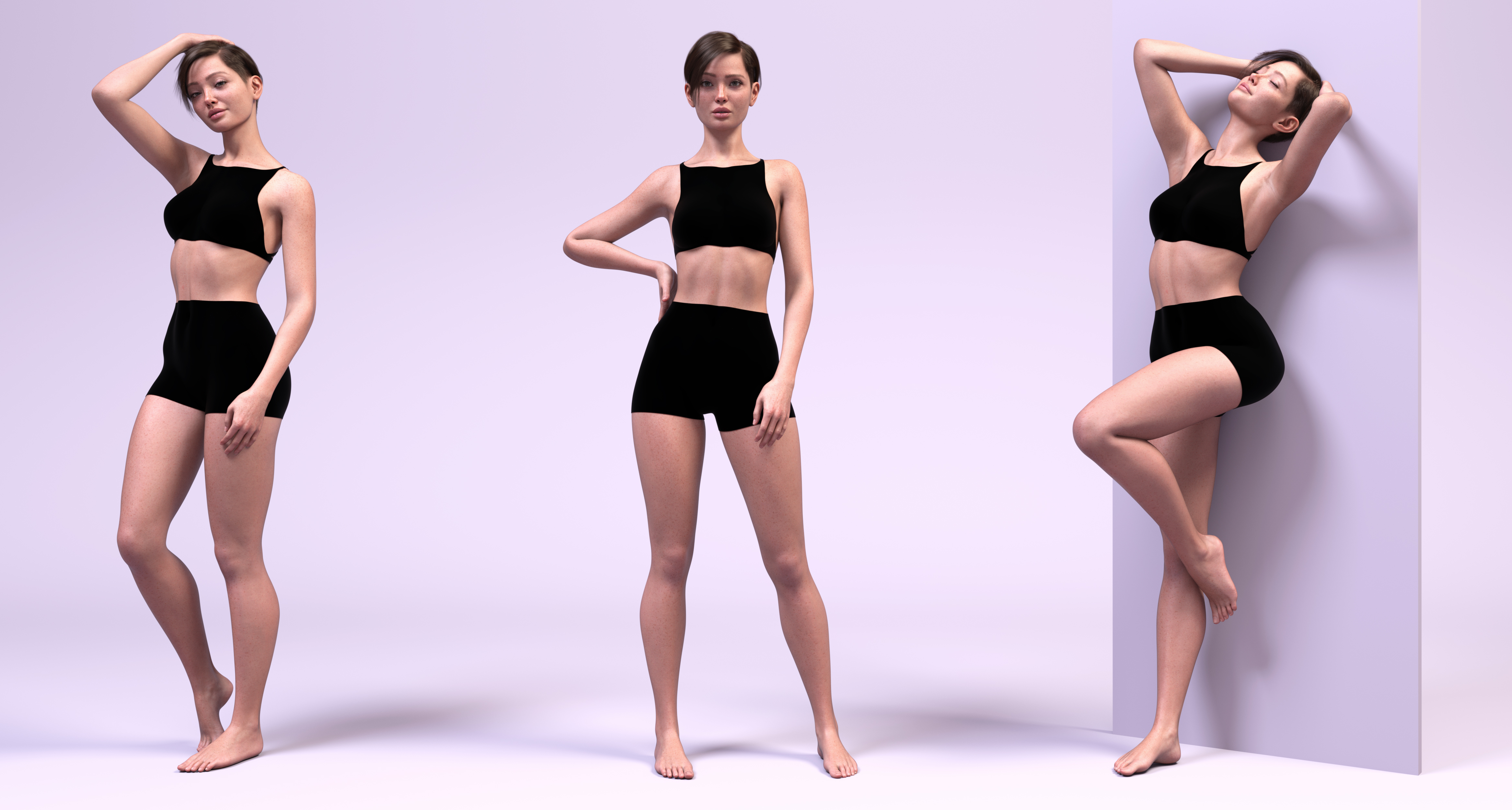 Yoga Poses Volume 03 Genesis 9 - Daz Content by AxeMaker