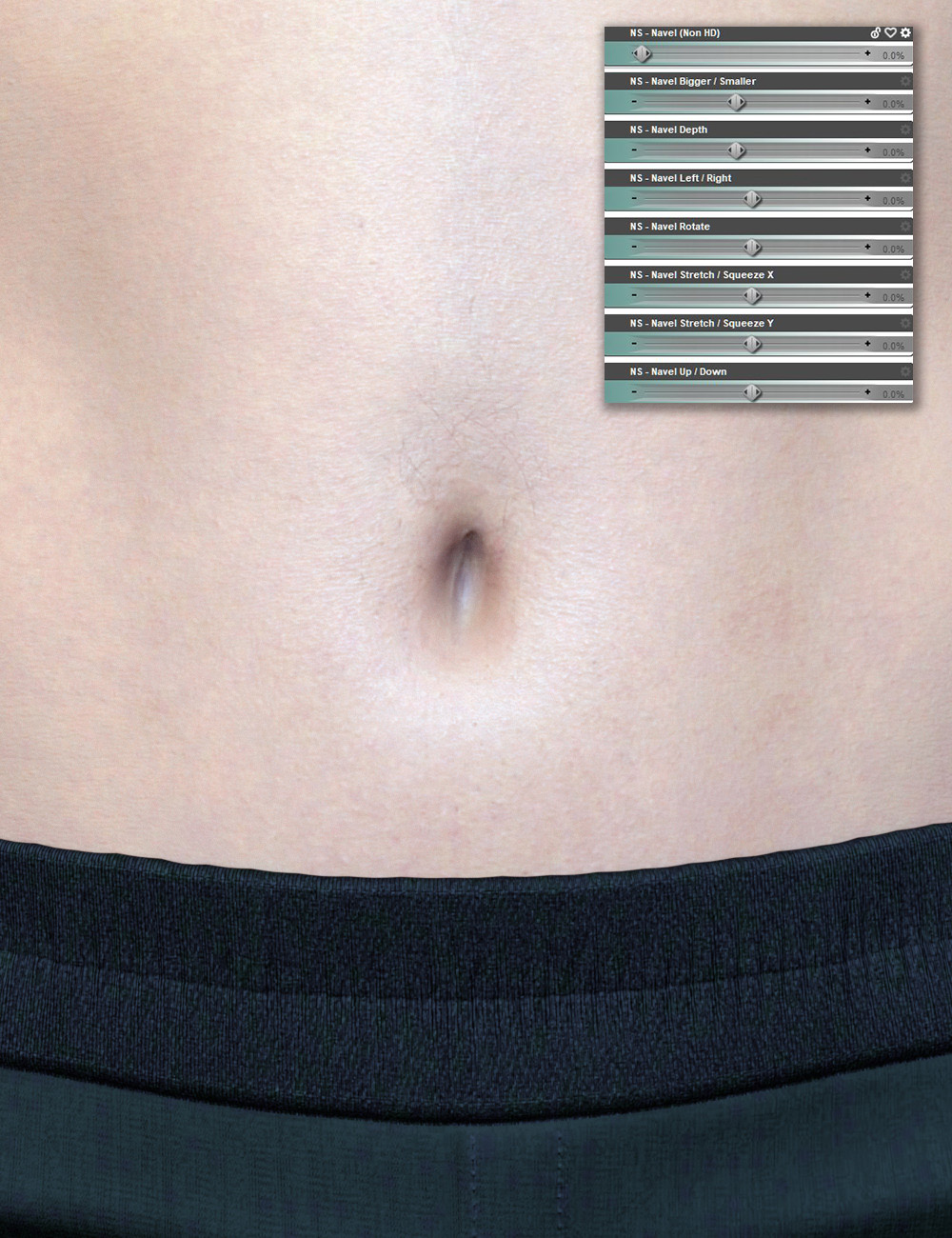belly button shapes