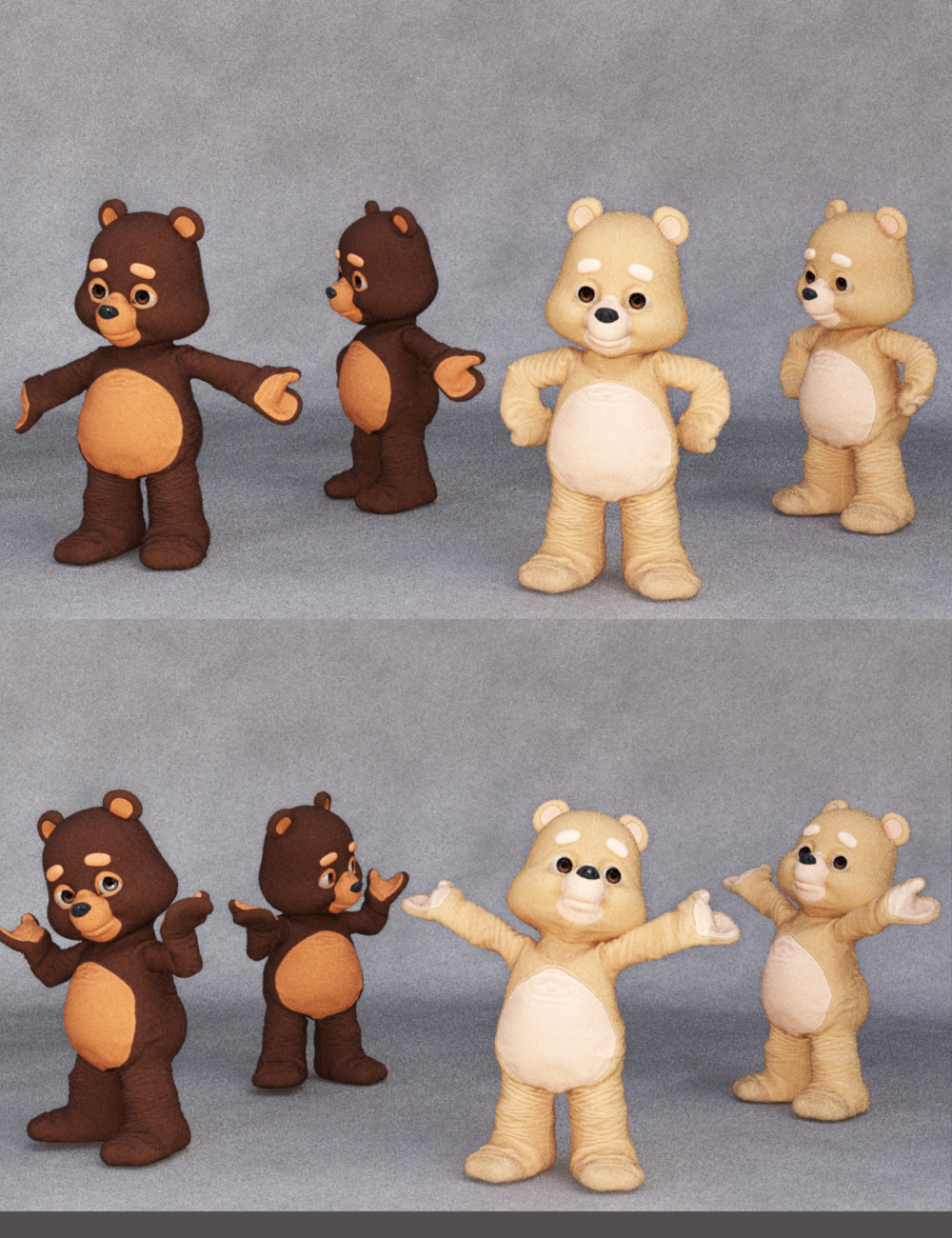 Teddy Care Extra Textures, Poses, and Prop for Teddy Teddy Care Extra Textures, Poses, and Prop for Teddy by: Muscleman, 3D Models by Daz 3D