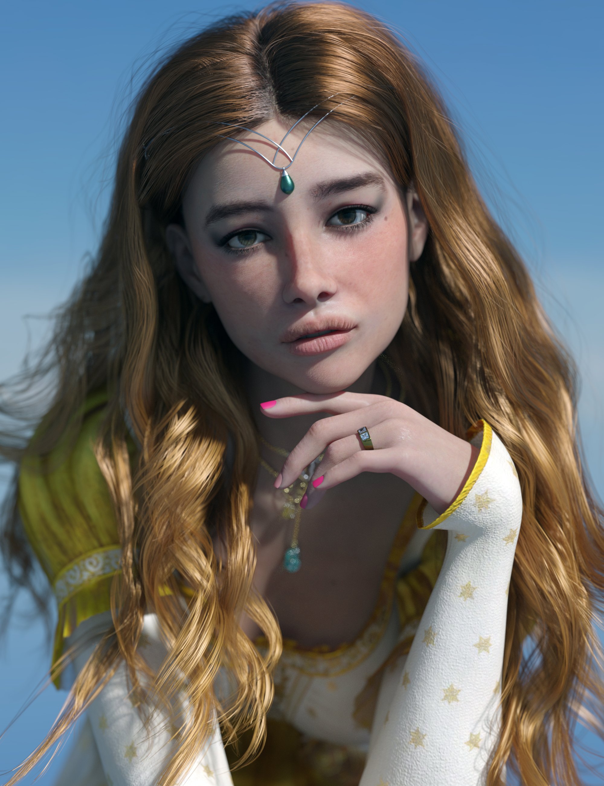 IST Rhea HD for Genesis 9 by: iSourceTextures, 3D Models by Daz 3D