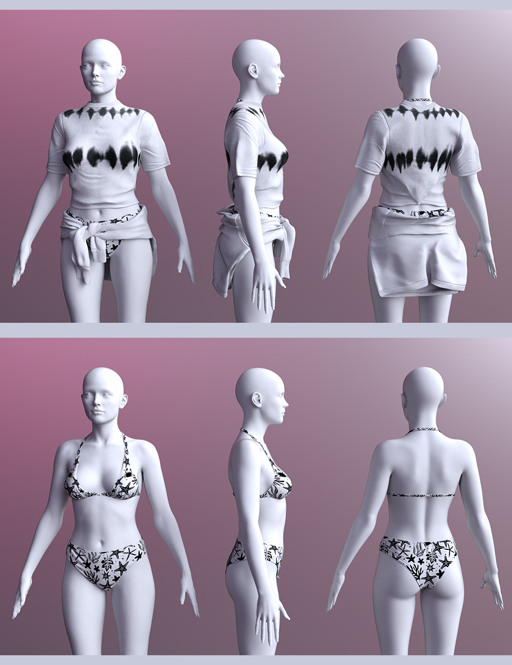 X Fashion Surfer Outfit for Genesis 9 X Fashion Surfer Outfit for Genesis 9 by: xtrart-3d, 3D Models by Daz 3D