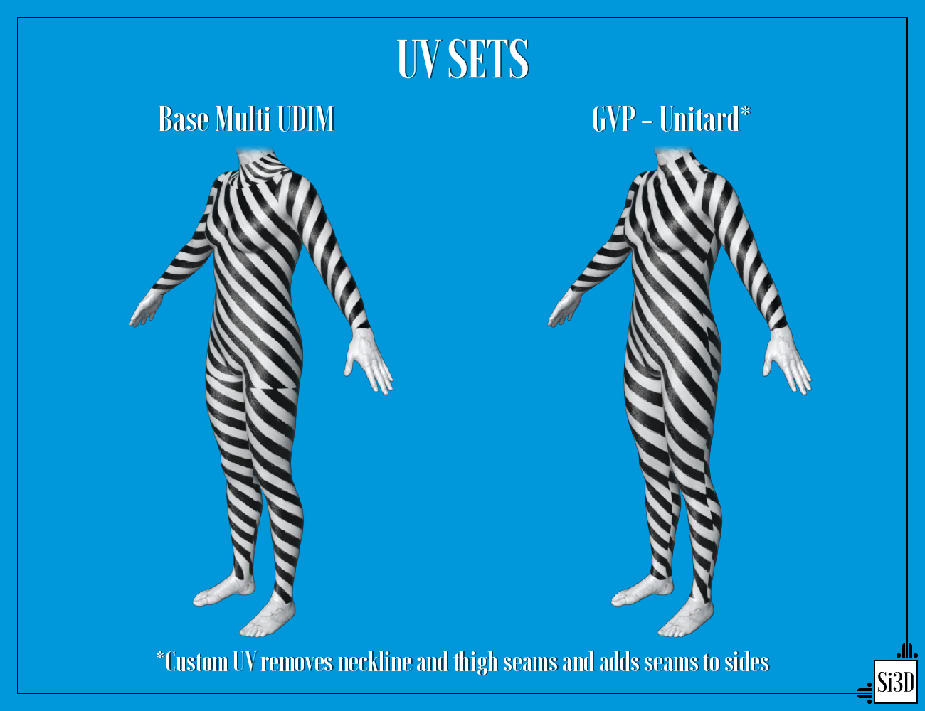 Geoshell Visibility Presets for Genesis 9 | Daz 3D