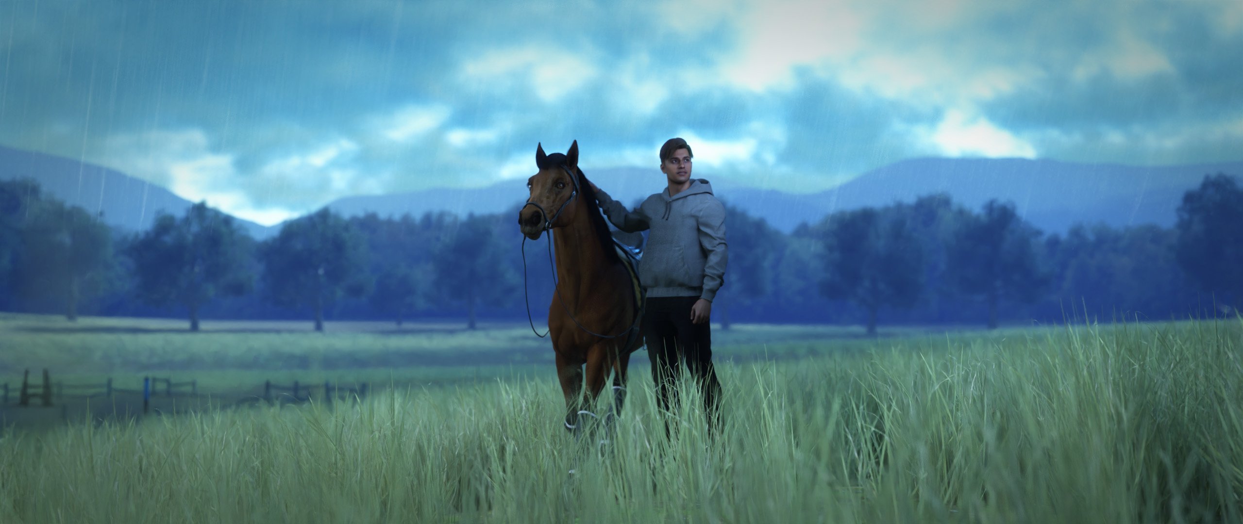 Iron Ridge Horse Pasture Iron Ridge Horse Pasture by: KindredArts, 3D Models by Daz 3D