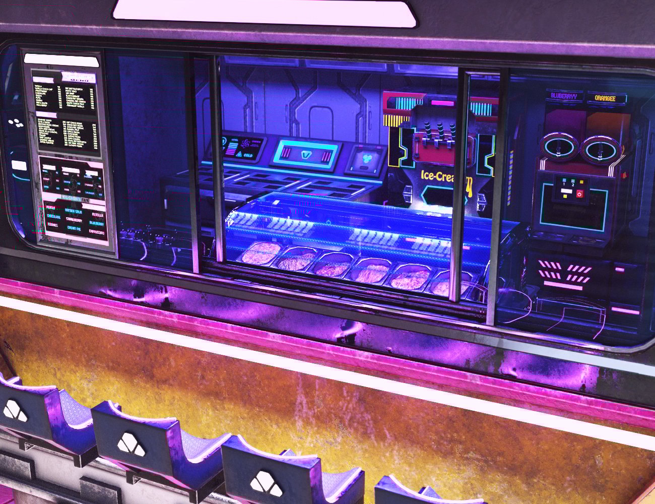 XI Flying Ice Cream Truck